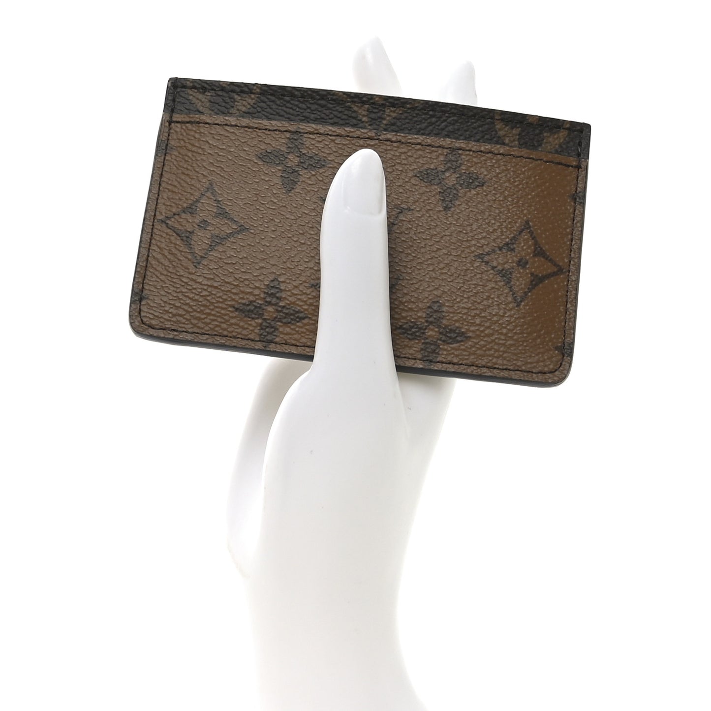 Reverse Monogram Card Holder