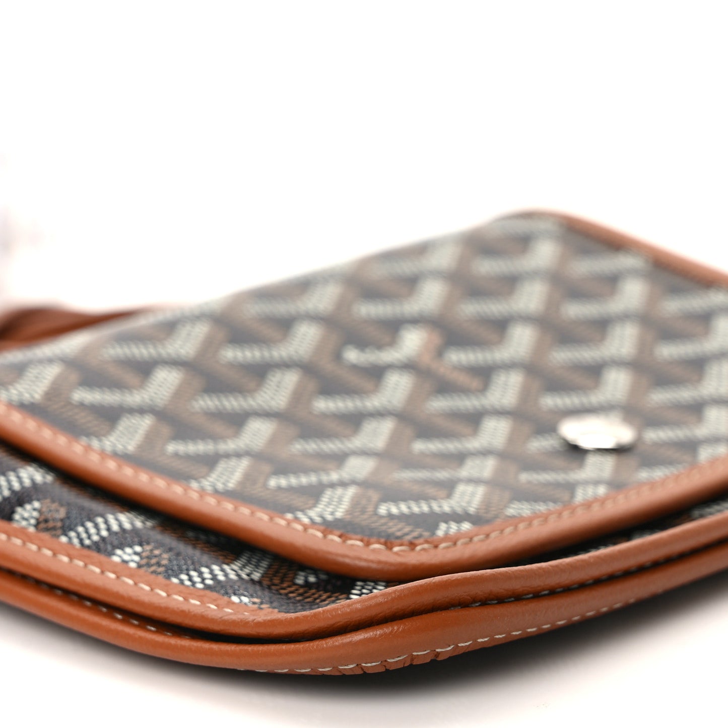 Goyardine Plumet Wallet Clutch Black Gold