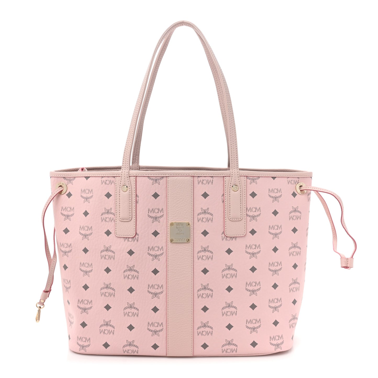 Visetos Medium Liz Reversible Shopper Tote Powder Pink