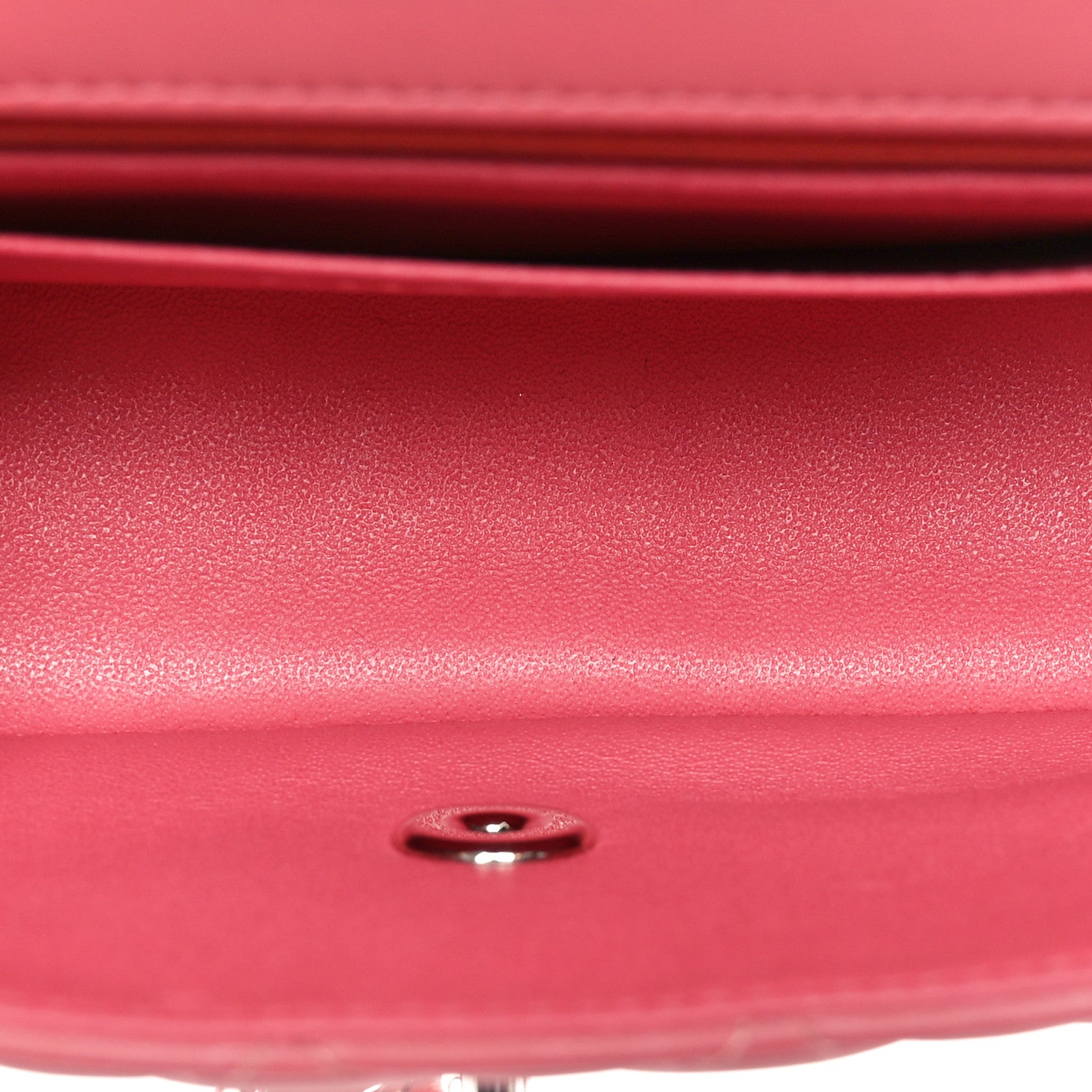 Chanel Lambskin Quilted Mini Rectangular Flap Pink 5 of 10