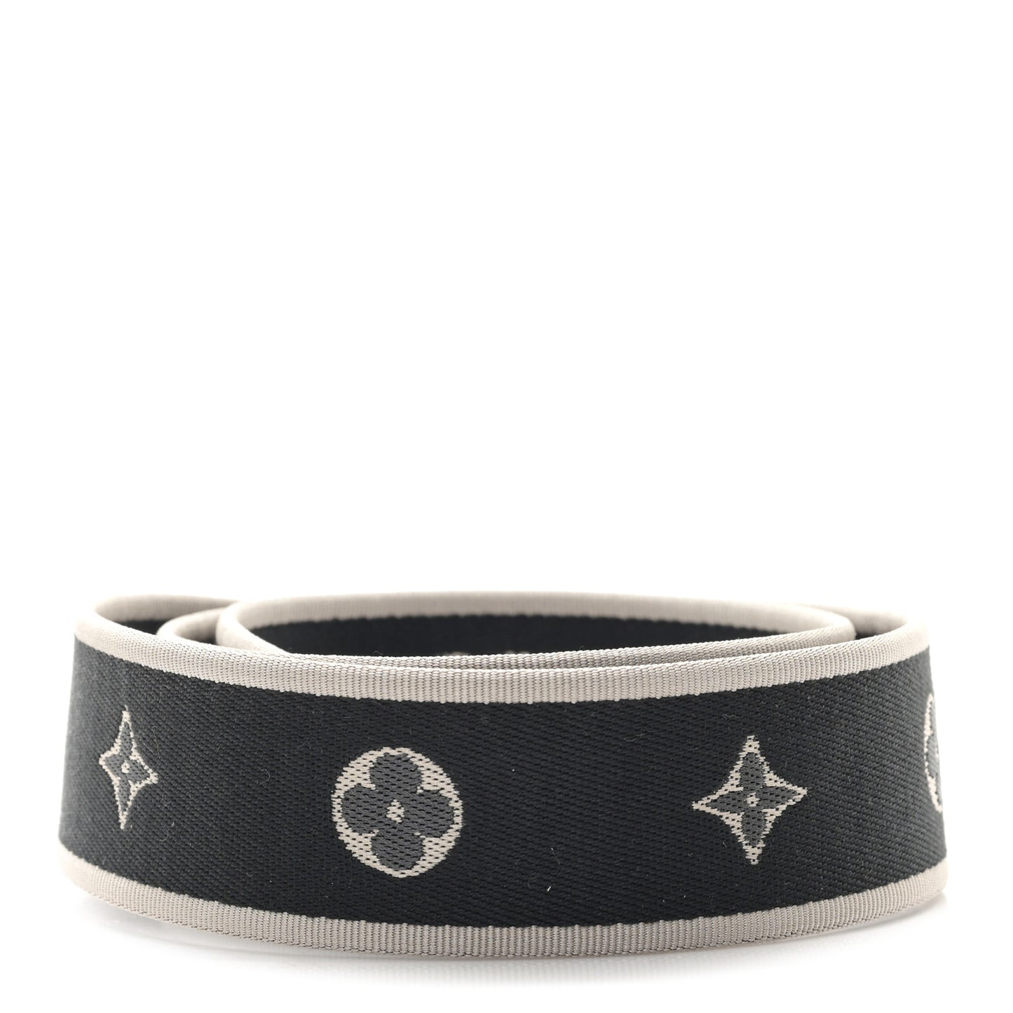 Jacquard Diane Shoulder Strap Black Ivory