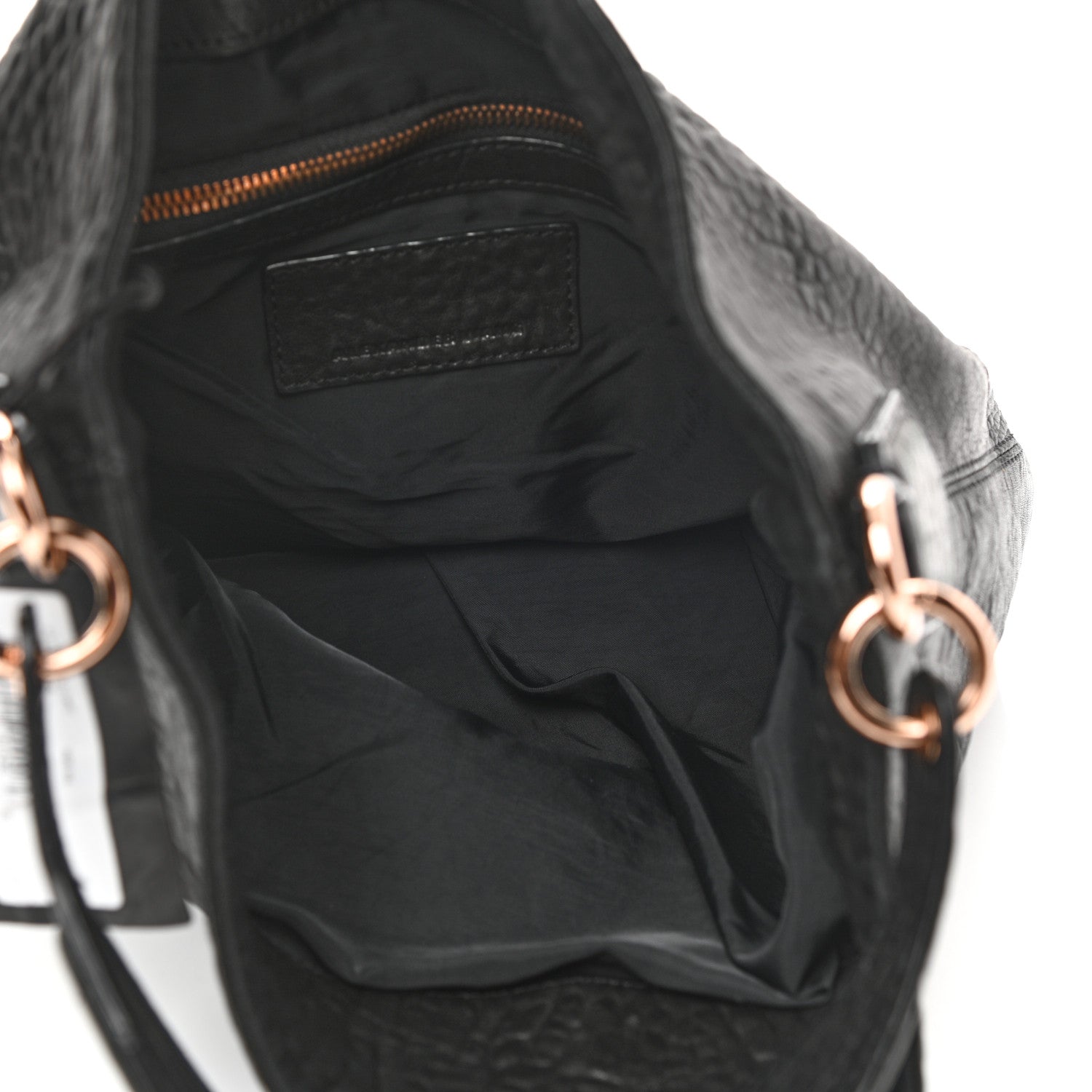 Alexander Wang Pebbled Lambskin Darcy Hobo Black 4 of 9