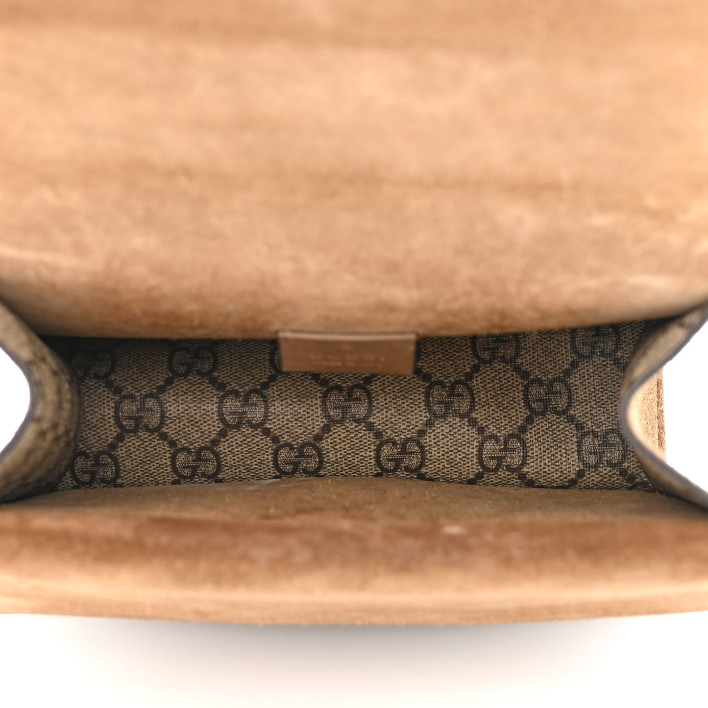GG Supreme Monogram Mini Dionysus Shoulder Bag Taupe