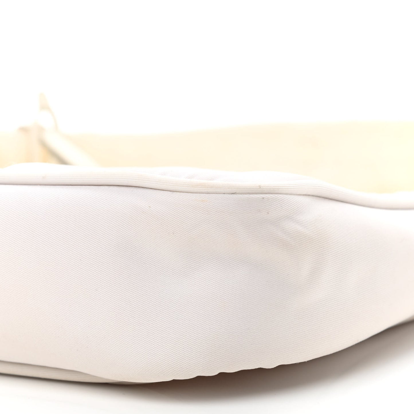 Tessuto Nylon Mini Re-Edition 2000 Bag White