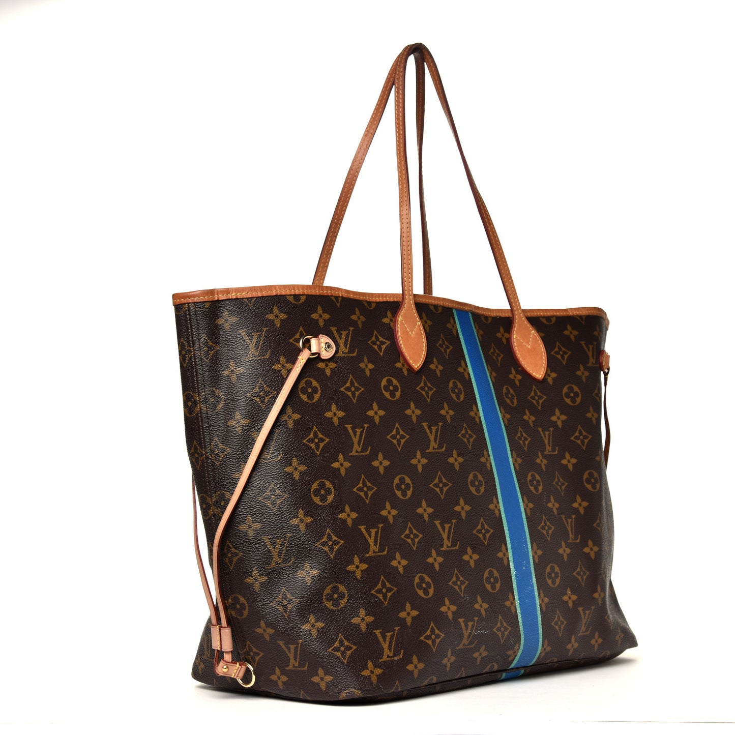 Monogram My LV Heritage Neverfull GM Bleu de France Vert Clair