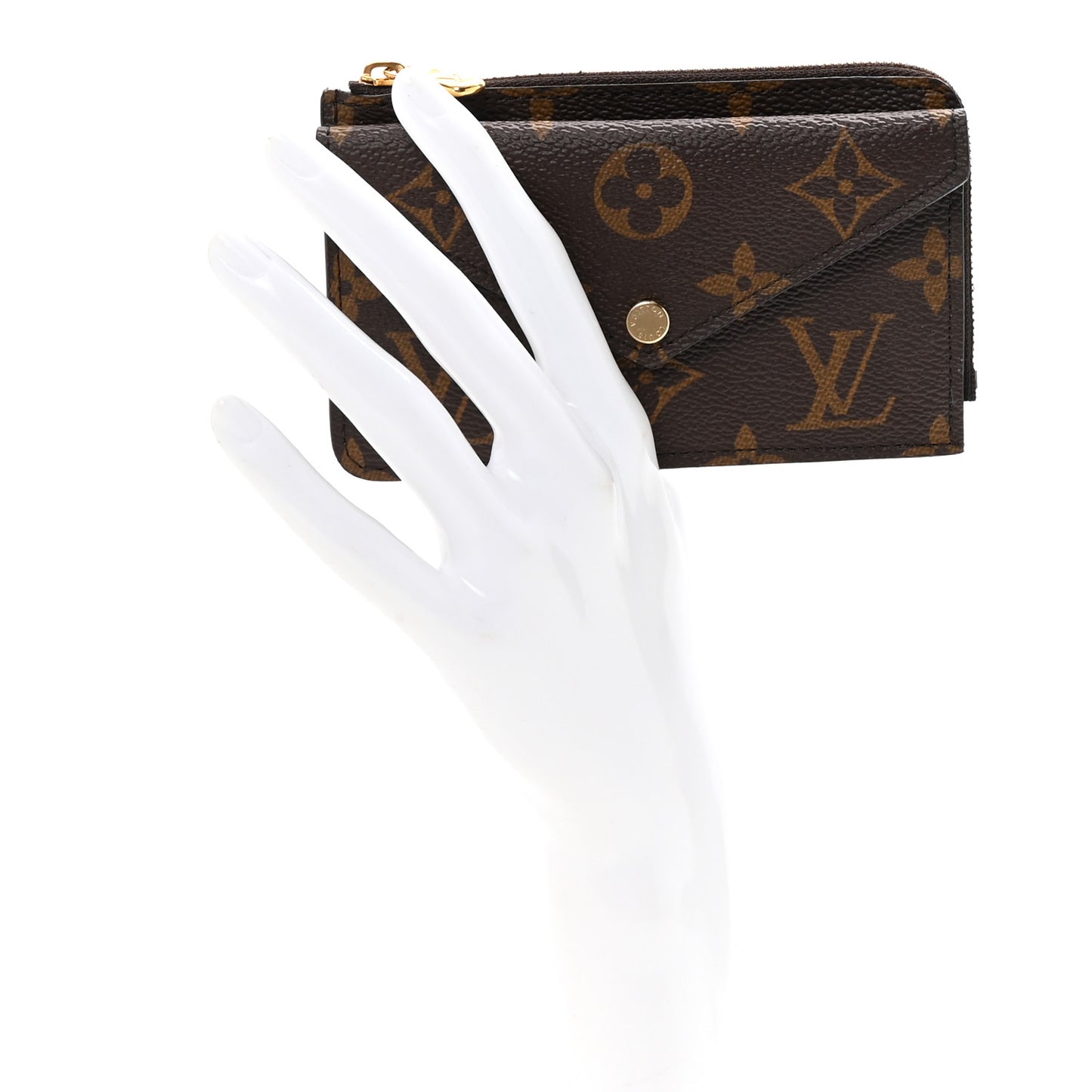 Monogram Recto Verso Card Holder Black