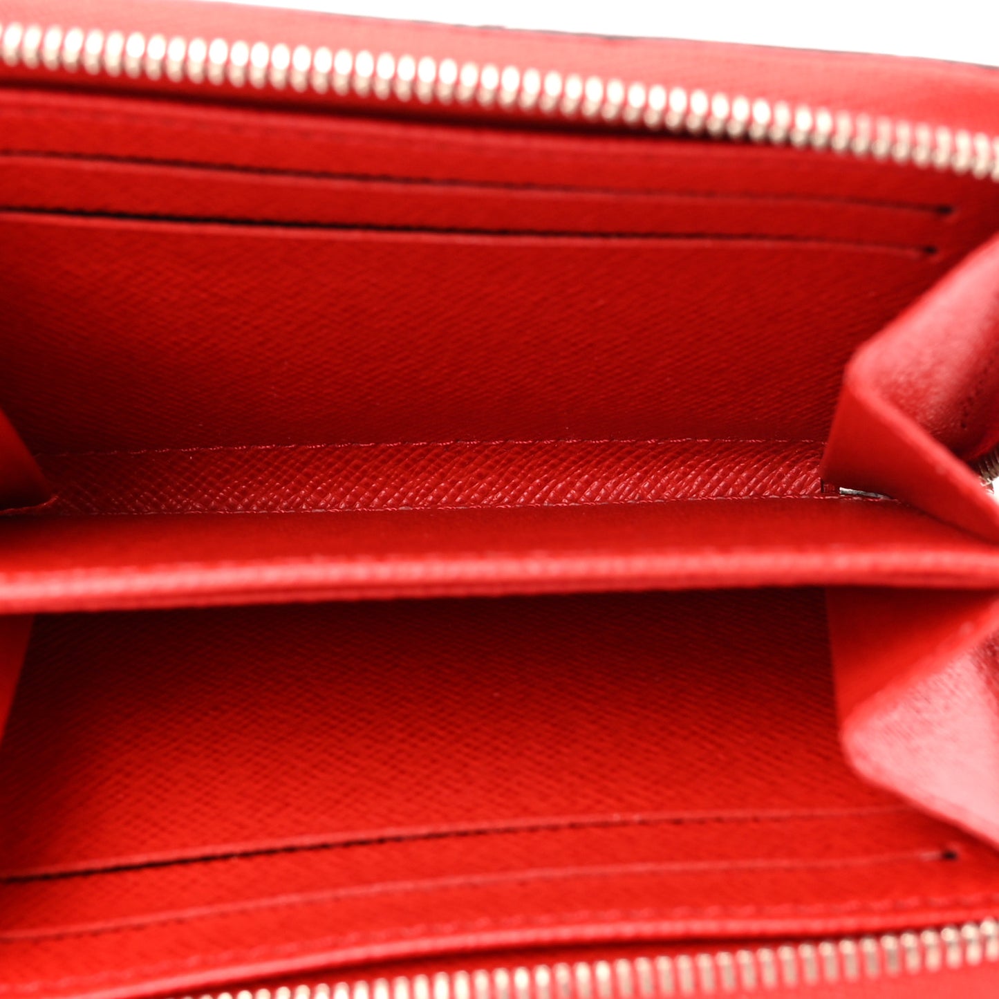 Epi Zippy Coin Purse Coquelicot