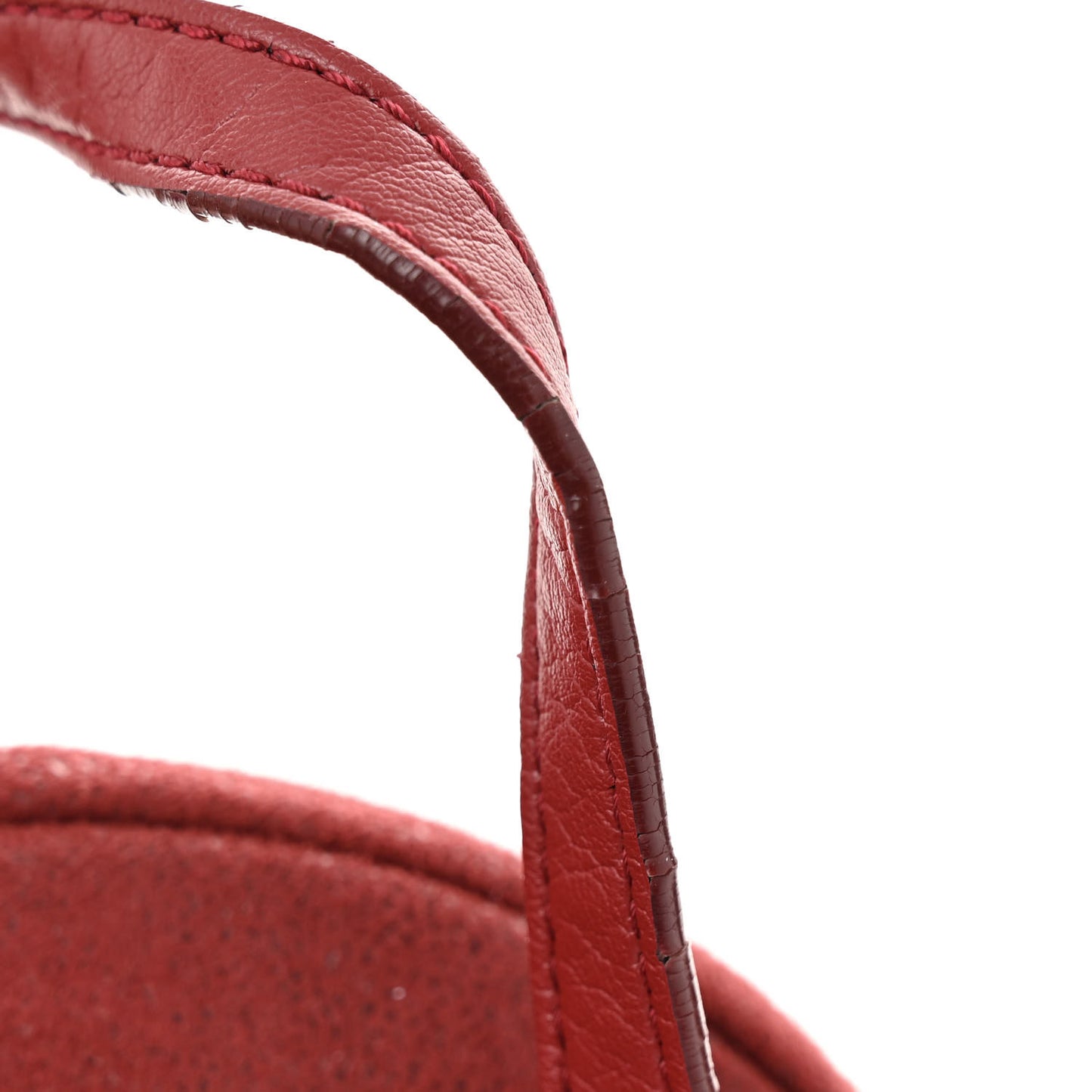 Shaggy Deer Mini Falabella Backpack Ruby