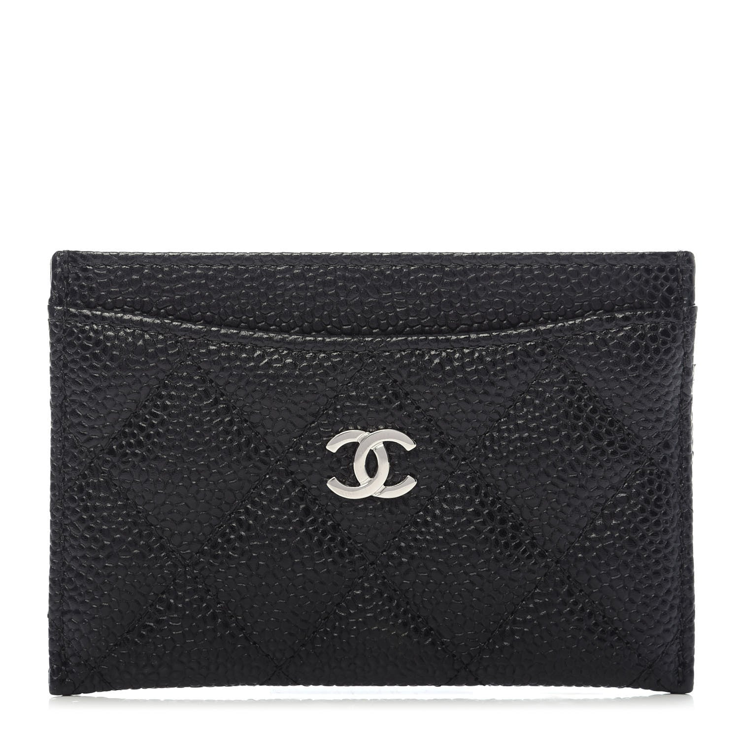 Chanel Caviar Quilted Card Holder Black 1 of 9