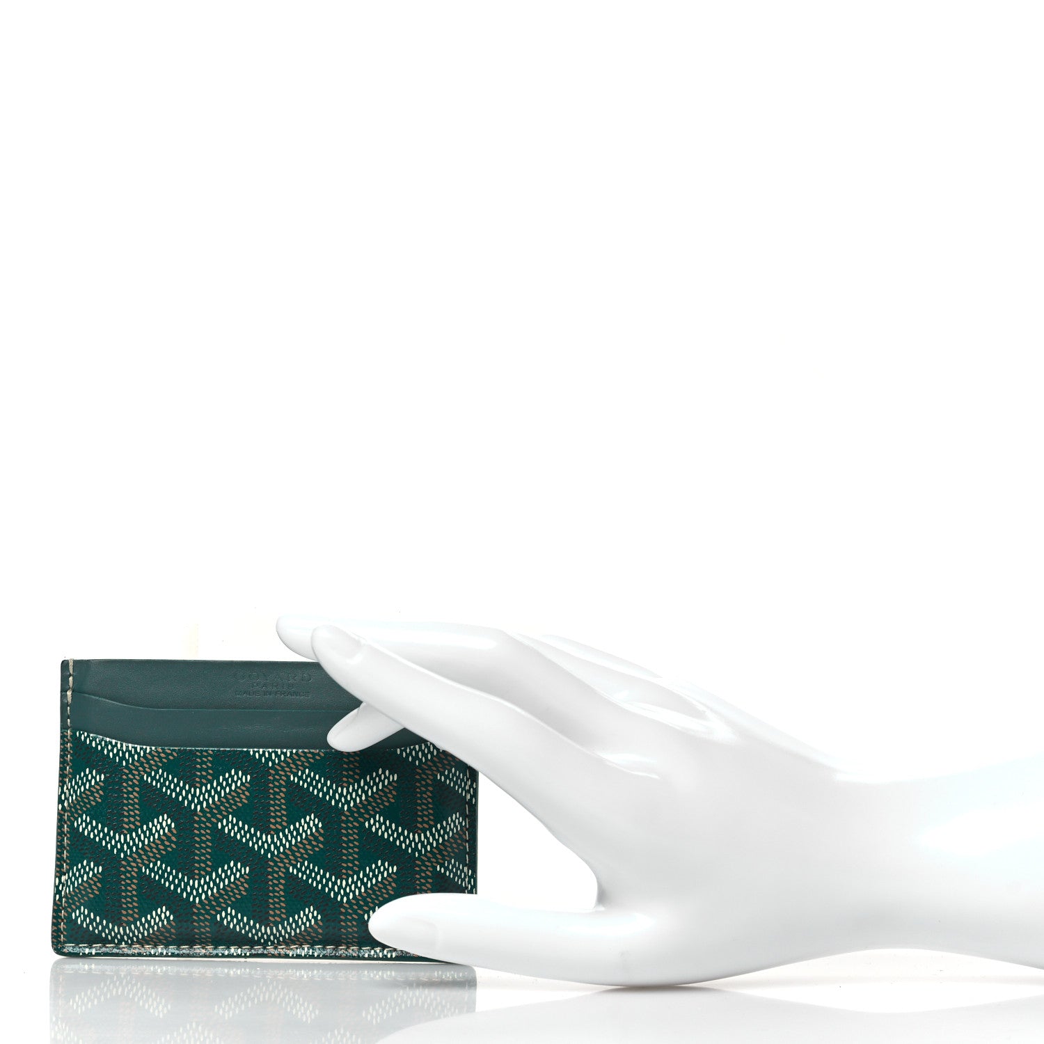 Goyard Goyardine Saint Sulpice Card Holder Green 2 of 6