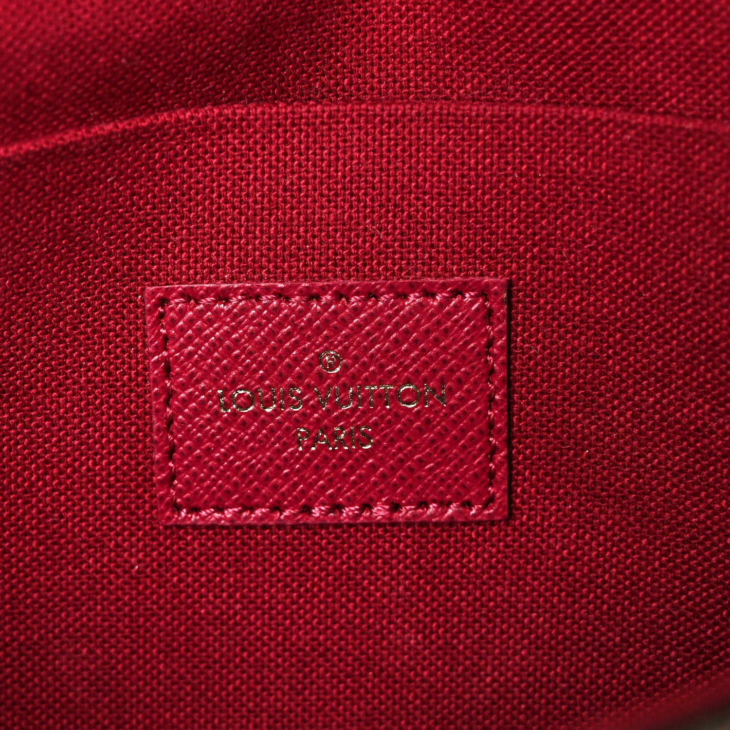 Louis Vuitton Monogram Pochette Felicie Chain Wallet Fuchsia 7 of 10