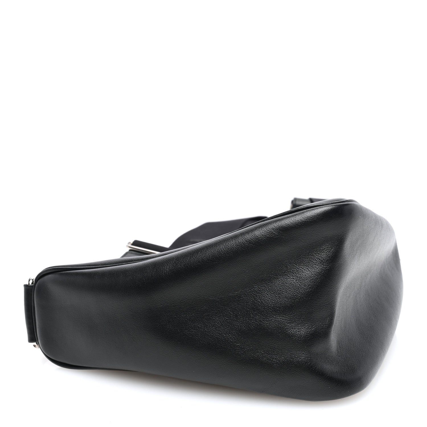 Prada Grace Lux Triangle Shoulder Bag Black 4 of 8