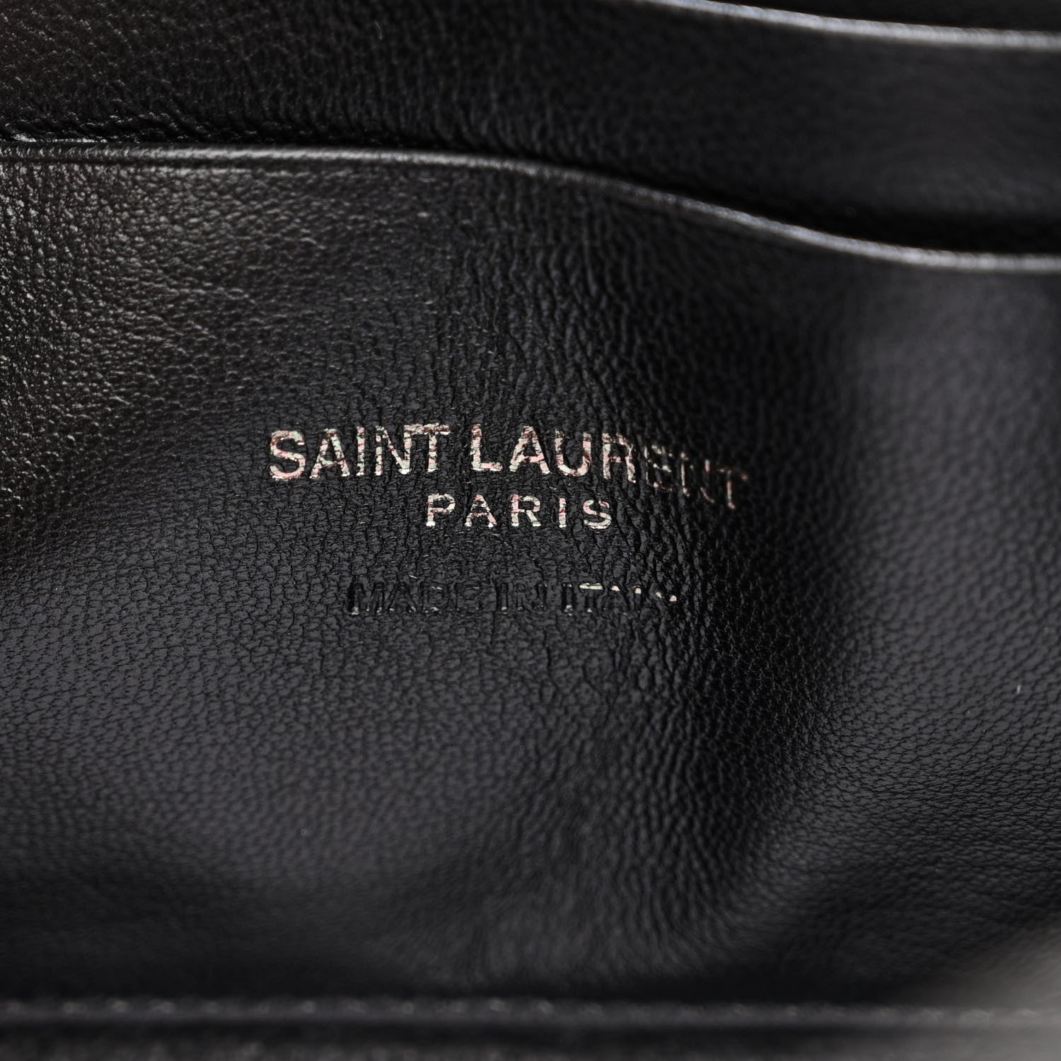 Saint Laurent Grain De Poudre Matelasse Monochrome Monogram Mini Lou Camera Bag Black 6 of 10