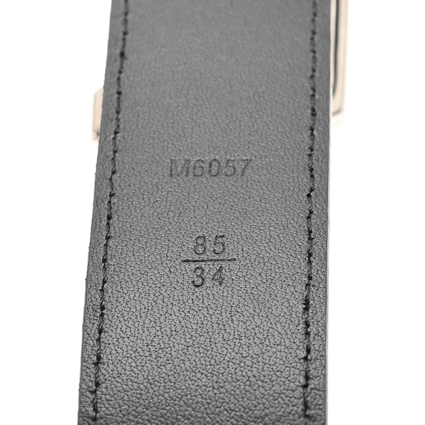 Damier Graphite 40mm LV Initiales Belt 85 34