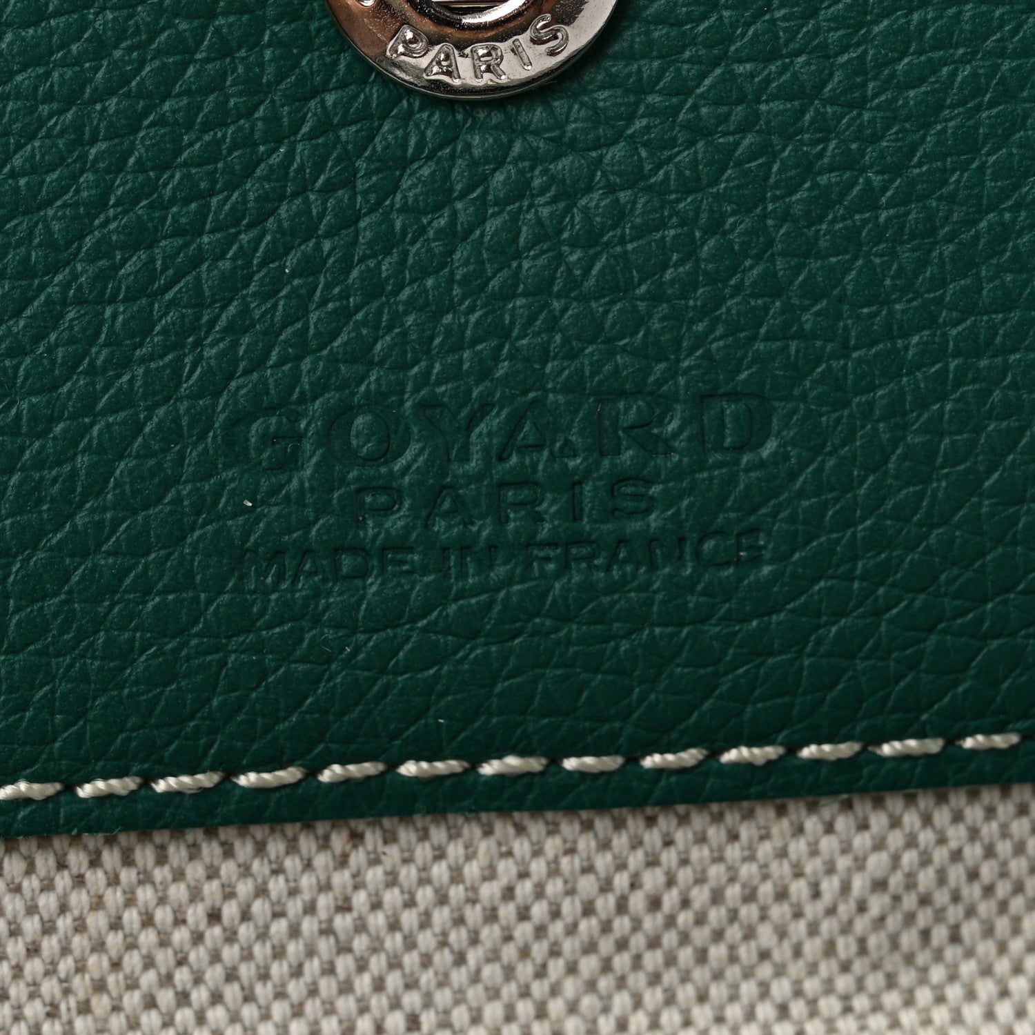 Goyard Goyardine Saint Louis GM  Green 6 of 10