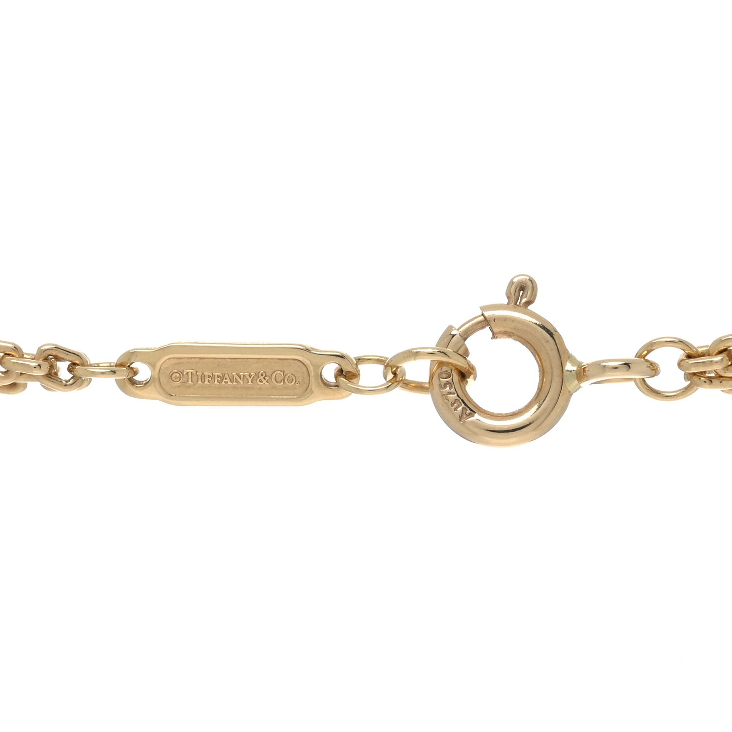 18K Yellow Gold HardWear Double Link Pendant Necklace