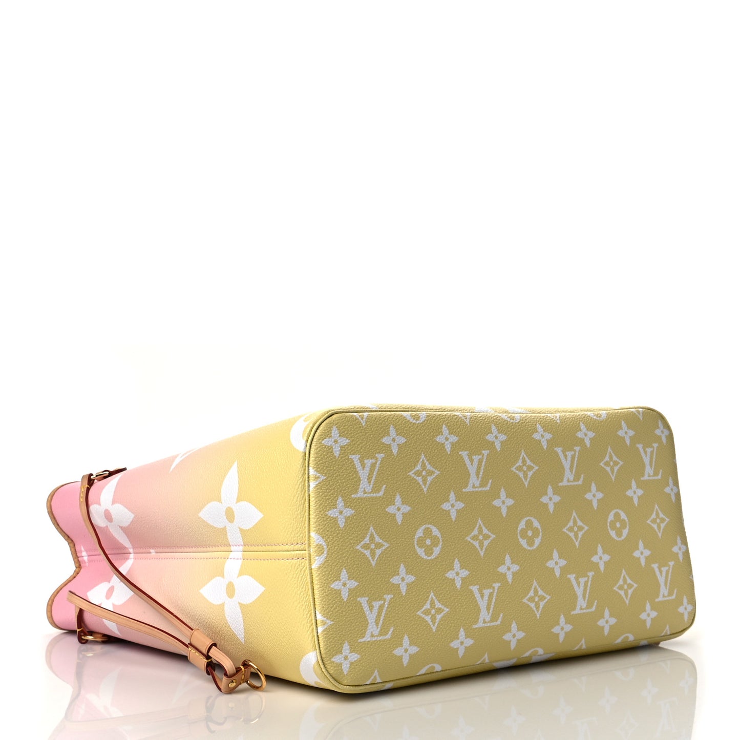 Monogram Giant By The Pool Neverfull MM Light Pink