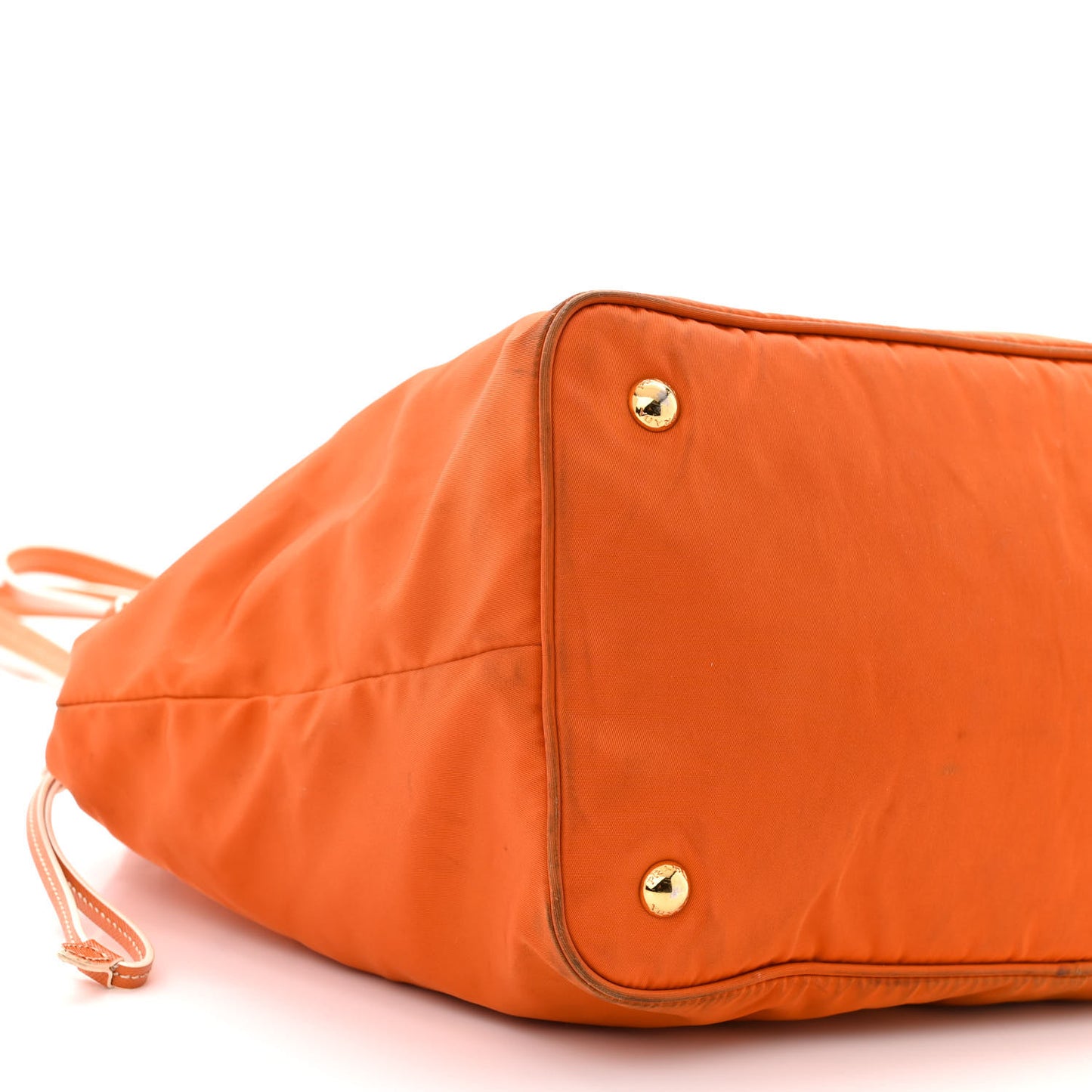 Tessuto Nylon Saffiano Tote Giallo
