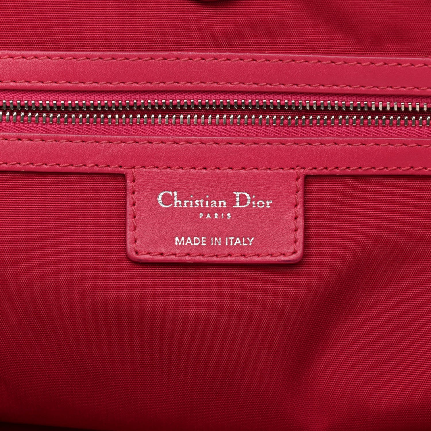 Christian Dior Coated Canvas Cannage Medium Panarea Tote Pink 6 of 17