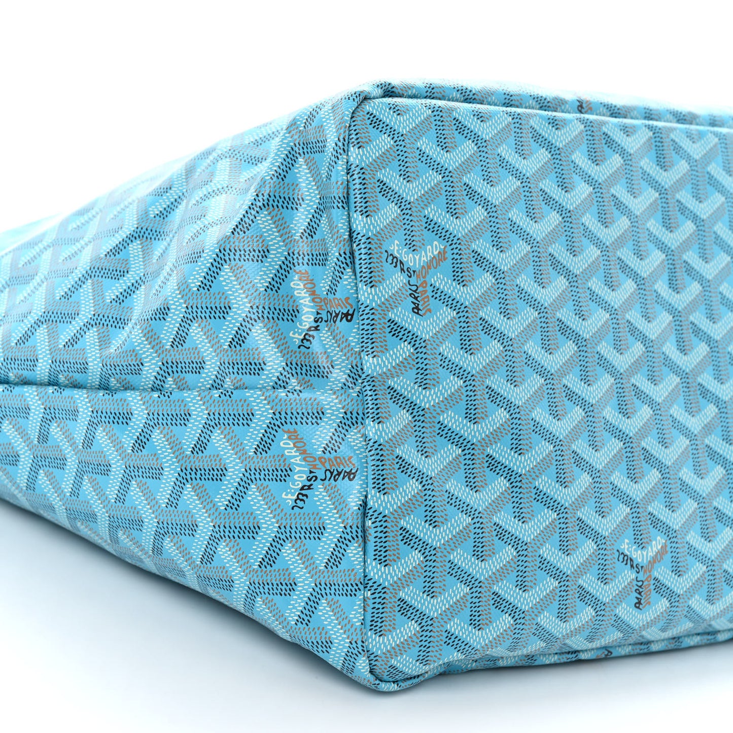 Goyardine Saint Louis GM Balise Beach Towel Set Turquoise