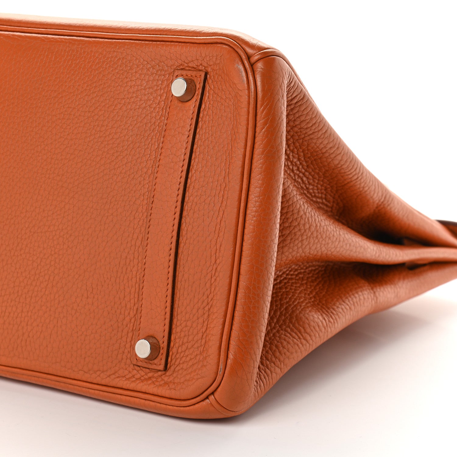 Hermes Taurillon Clemence Birkin 35 Potiron 10 of 10