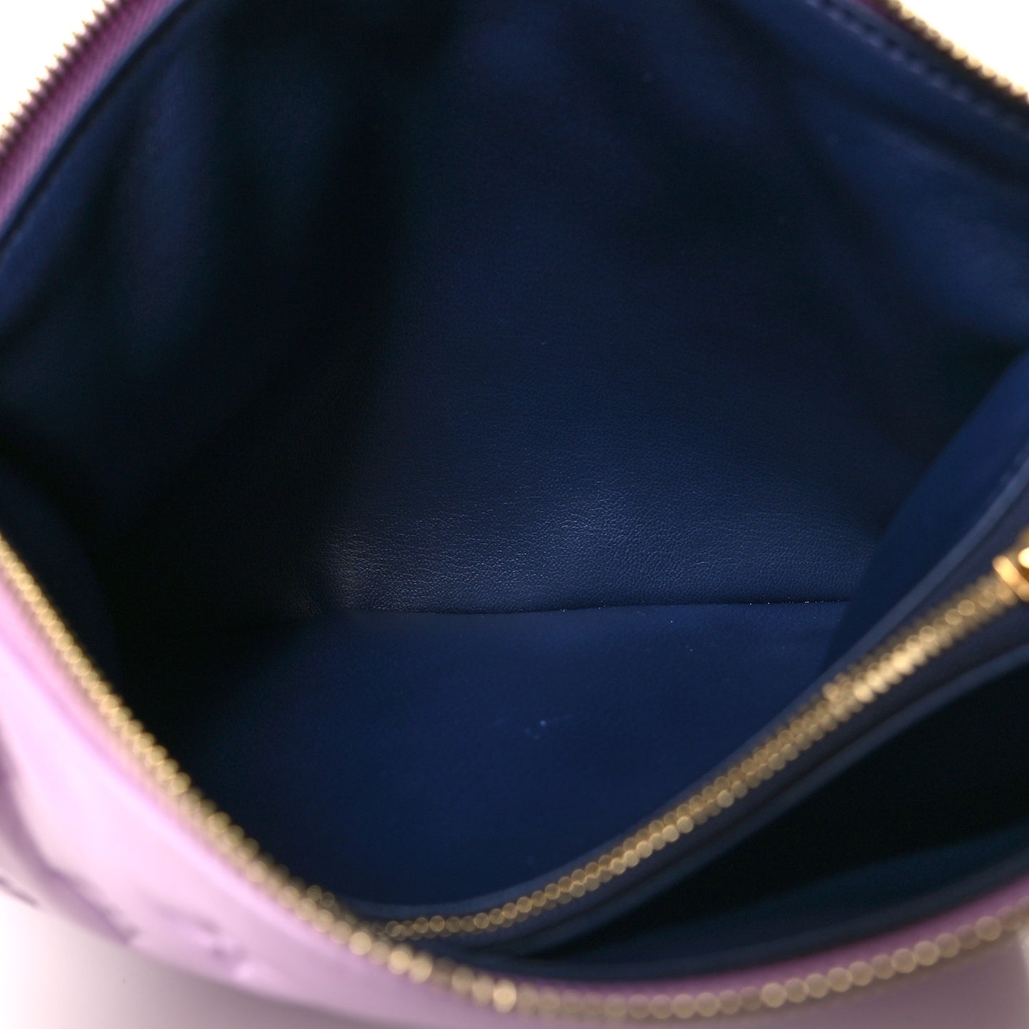 Lambskin Embossed Monogram Coussin PM Parme