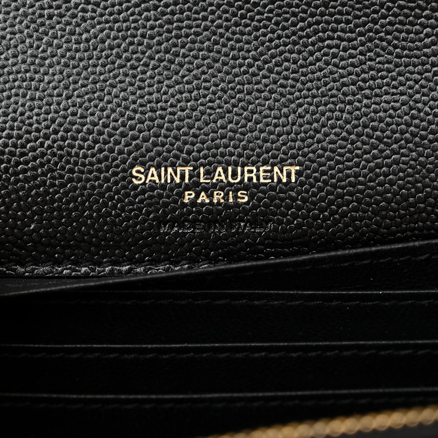 Grain De Poudre Monogram Kate Belt Bag Black