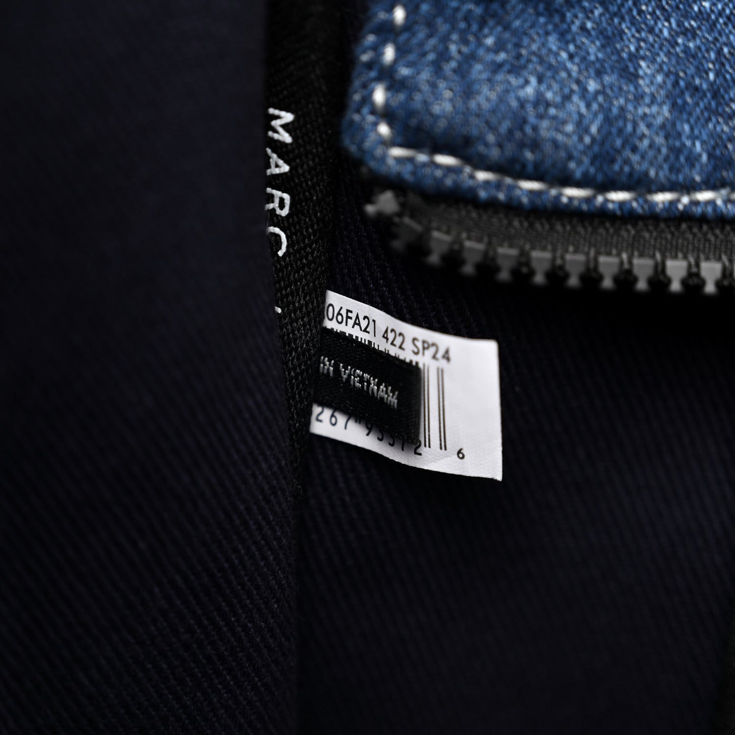 Denim Canvas Large The Tote Bag Blue