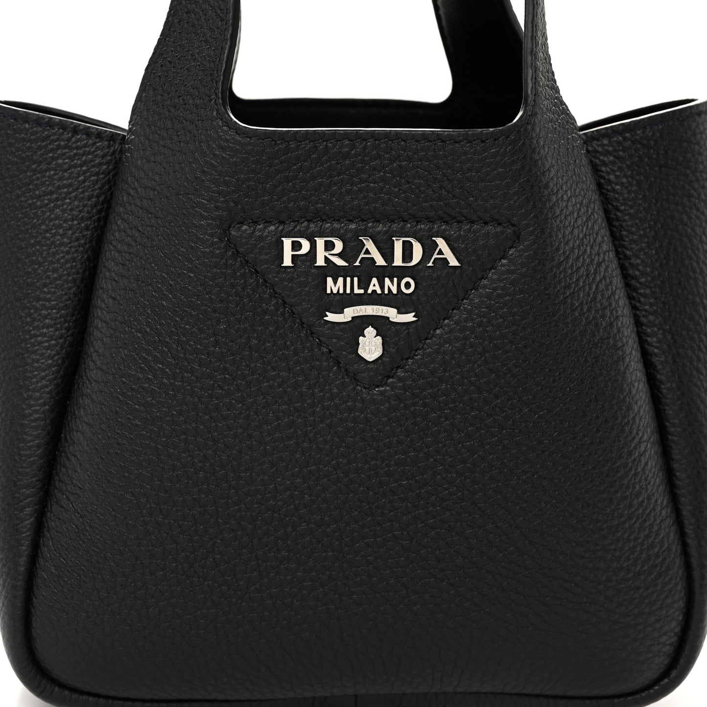 Vitello Daino Soft Mini Dynamique Tote Black