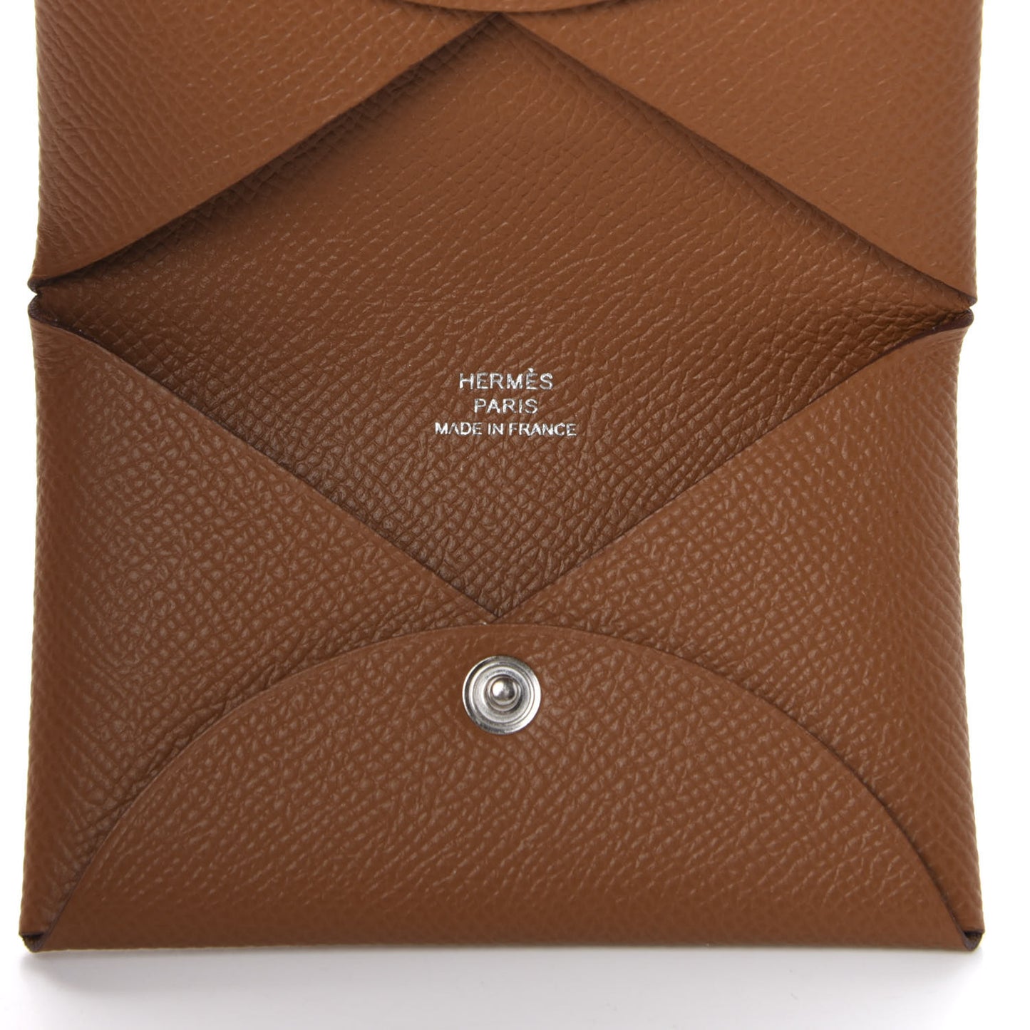 Epsom Calvi Card Case Gold