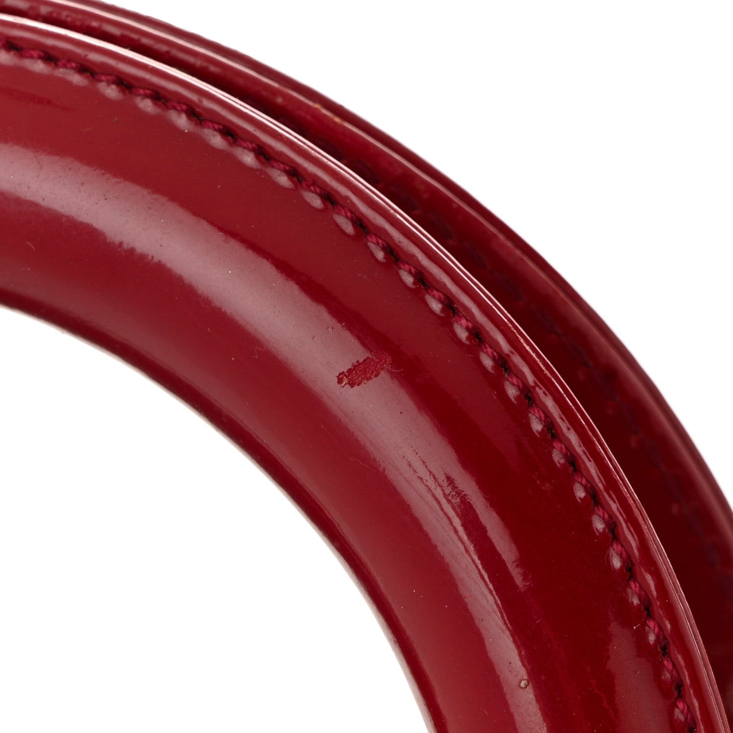 Christian Dior Patent Cannage Medium Lady Dior Red 12 of 12