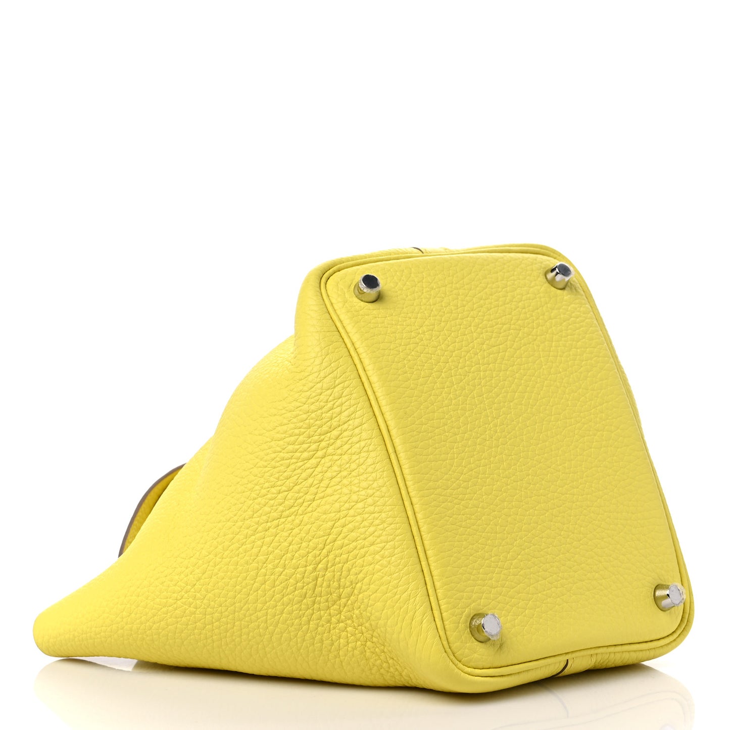 Taurillon Clemence Picotin Lock 18 PM Lime