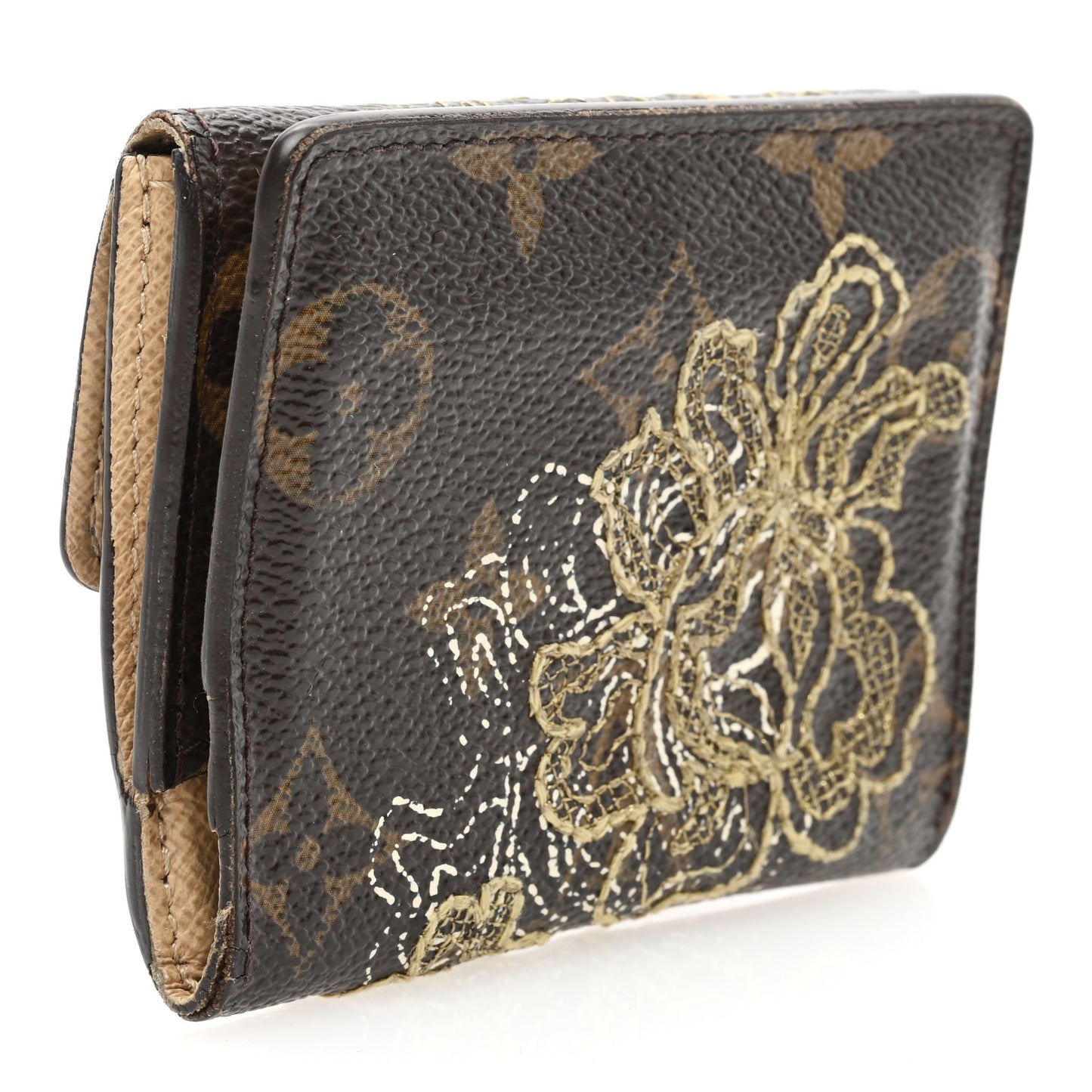 Monogram Dentelle Ludlow Wallet Gold