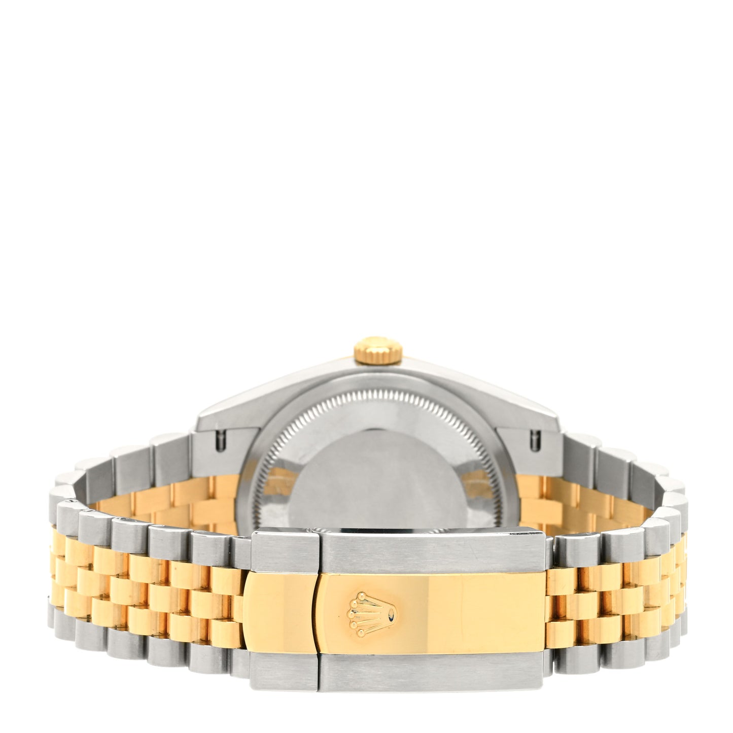 Stainless Steel 18K Yellow Gold Diamond 36mm Oyster Perpetual Datejust Watch Champagne Jubilee 126233