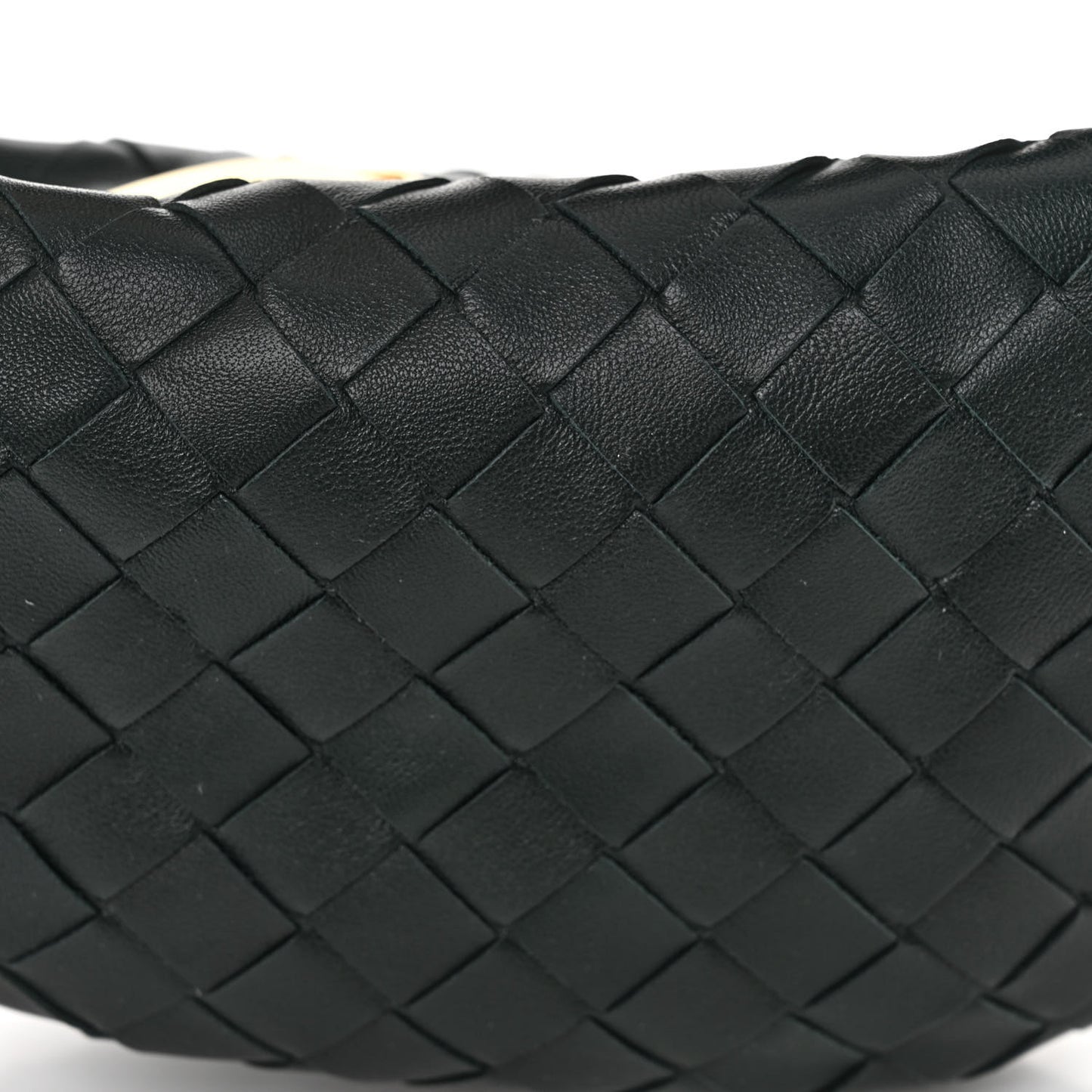 Nappa Intrecciato Mini Jodie Dark Moss