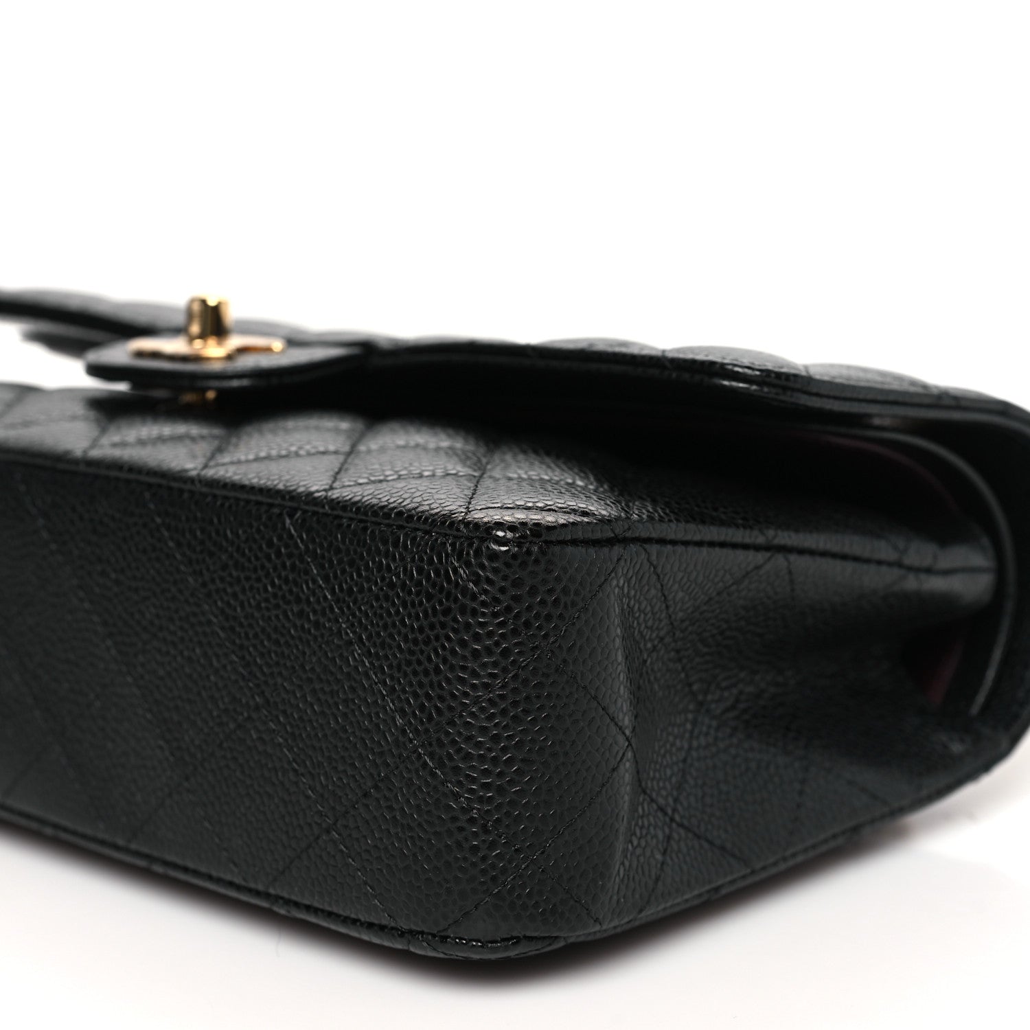 Chanel Caviar Quilted Small Double Flap Black 10 of 11