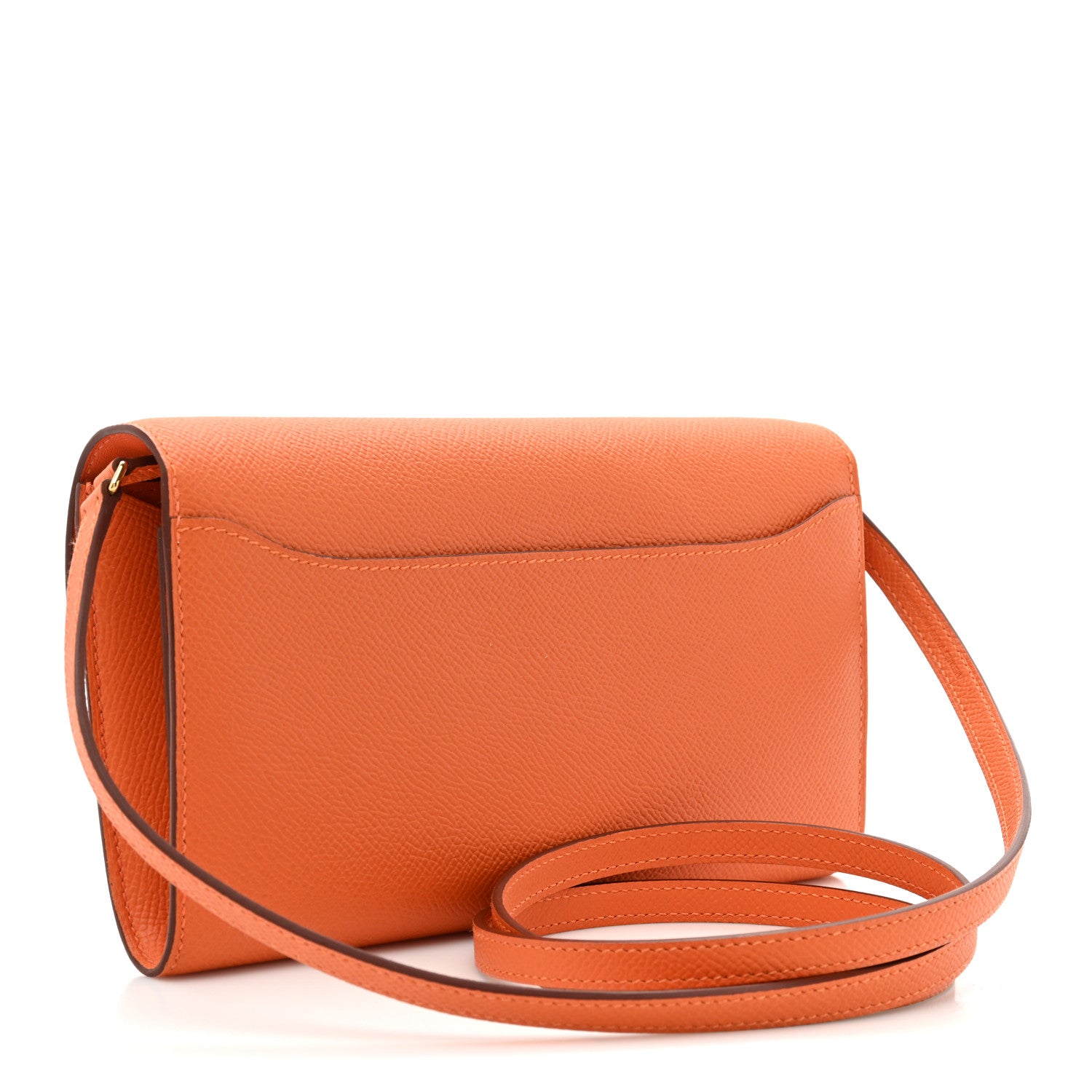Hermes Epsom Constance Long Wallet To Go Wallet Orange 3 of 10