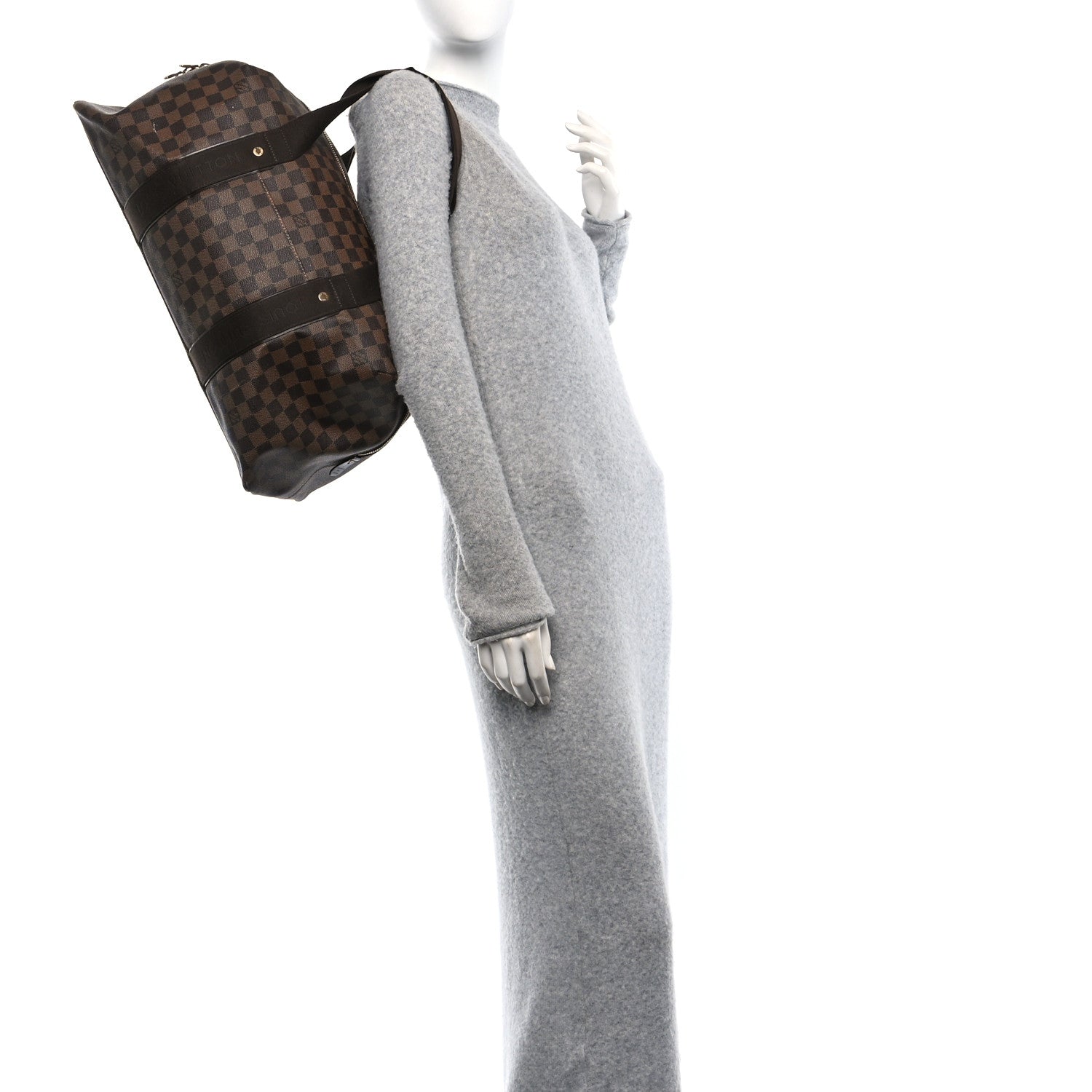 Louis Vuitton Damier Ebene Weekender Beaubourg GM 2 of 13