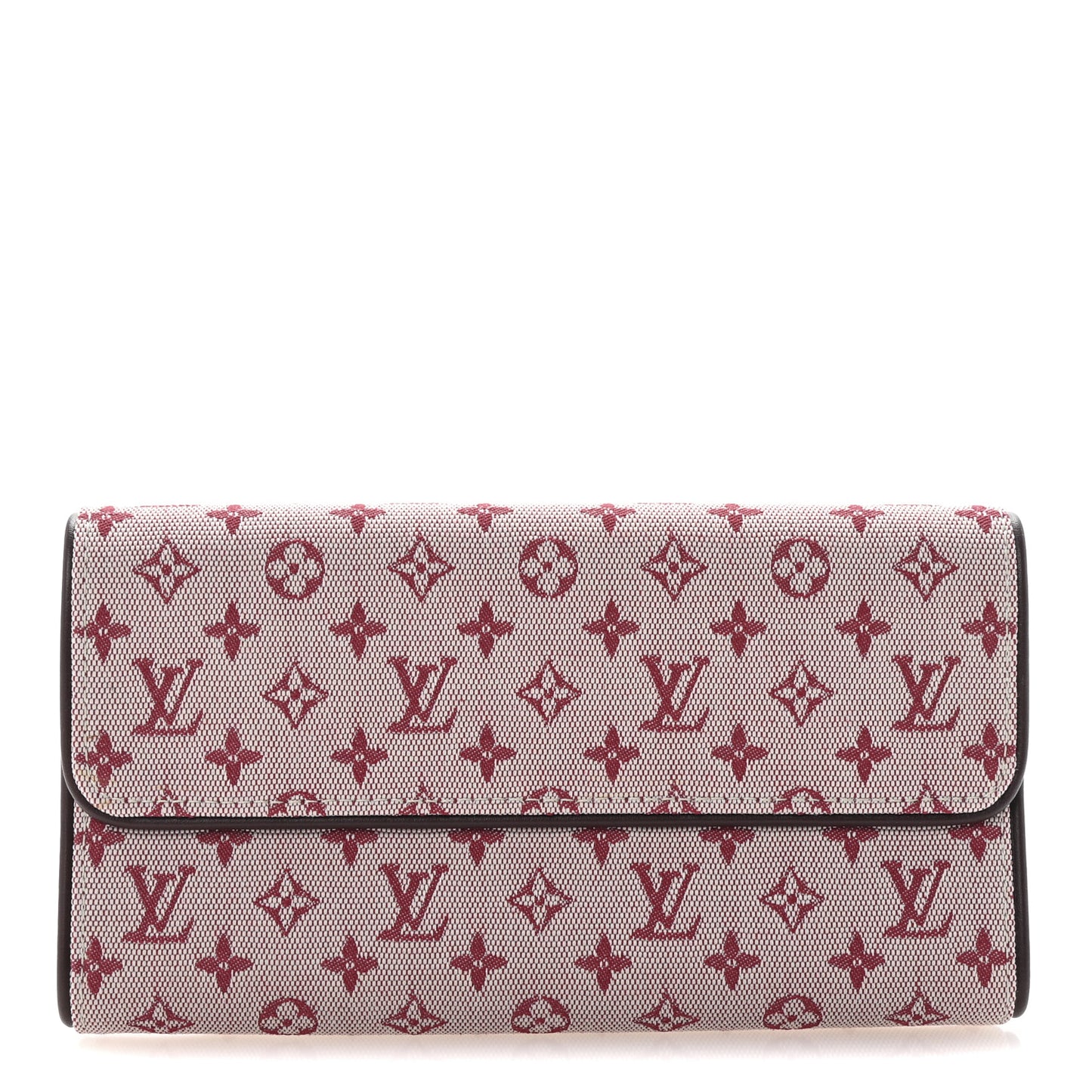 Mini Monogram Porte Tresor International Wallet Cherry