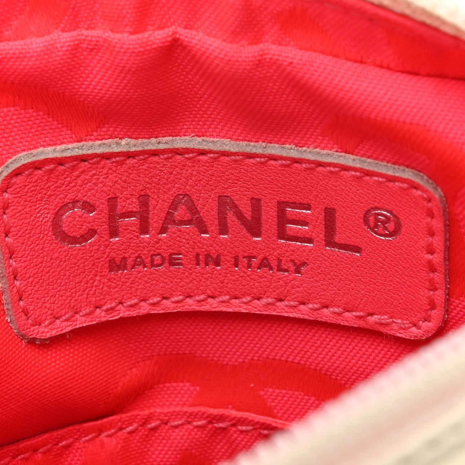 Chanel Calfskin Quilted Cambon Small Messenger White Black 6 of 12