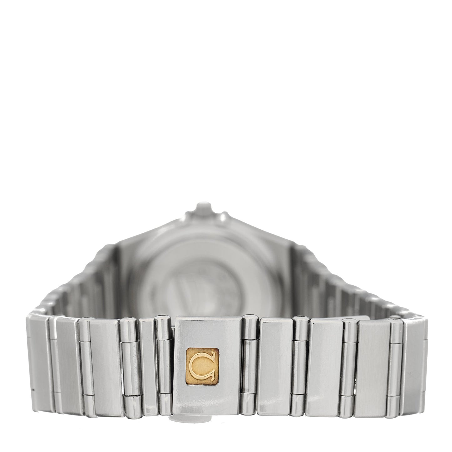 Stainless Steel Diamond 22mm Constellation Quartz Watch Black 1562.56