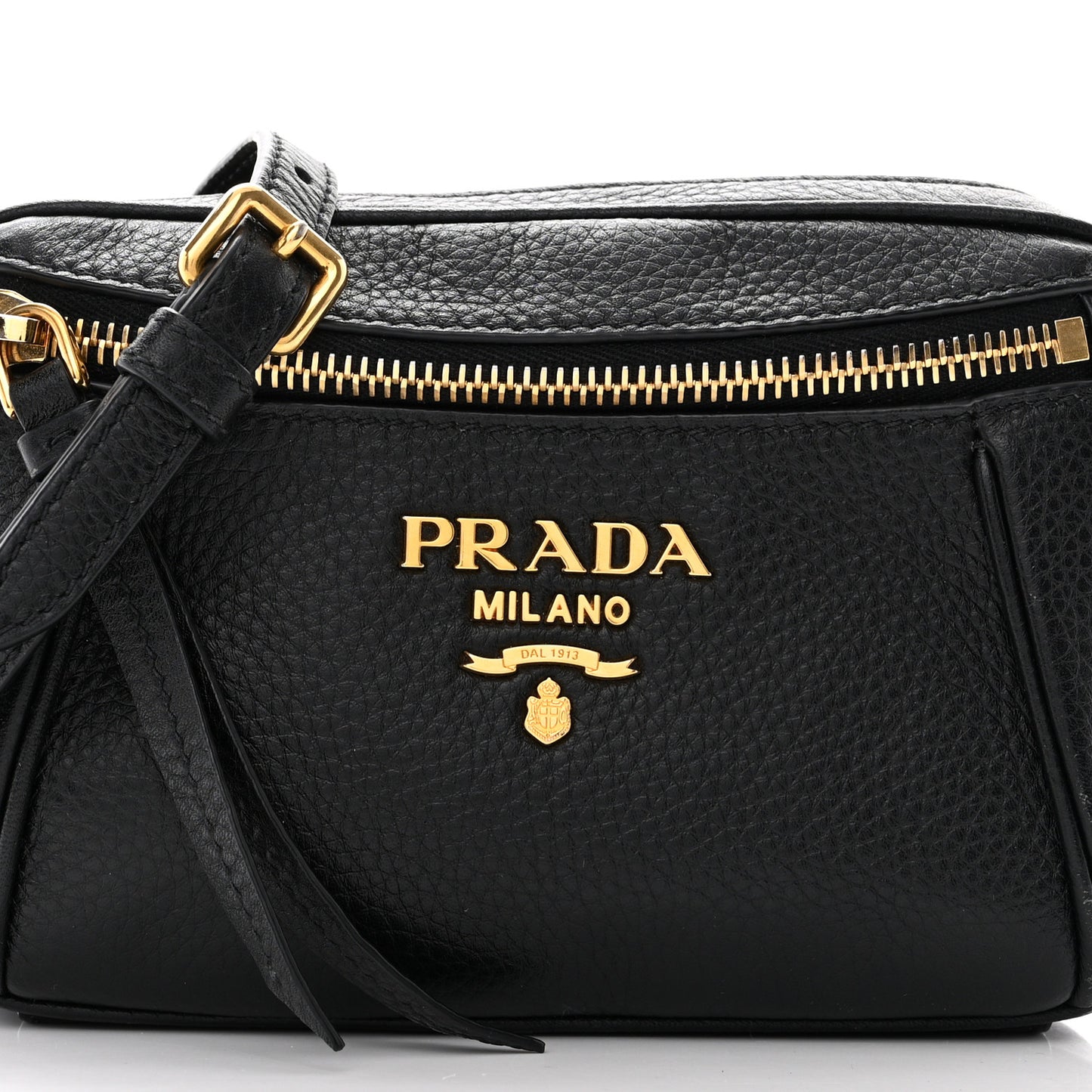 Vitello Daino Belt Bag Black