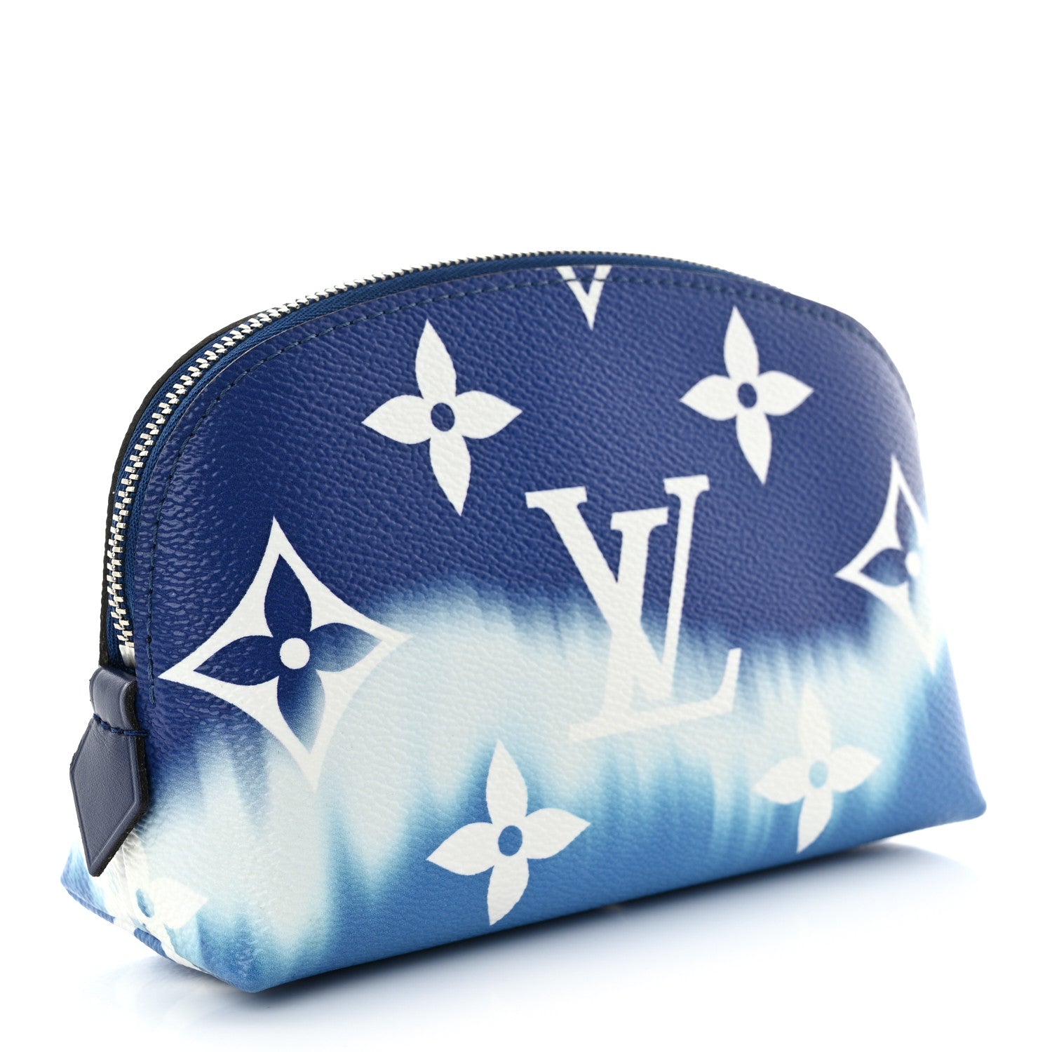 Louis Vuitton Monogram Giant Escale Cosmetic Pouch Blue 3 of 7
