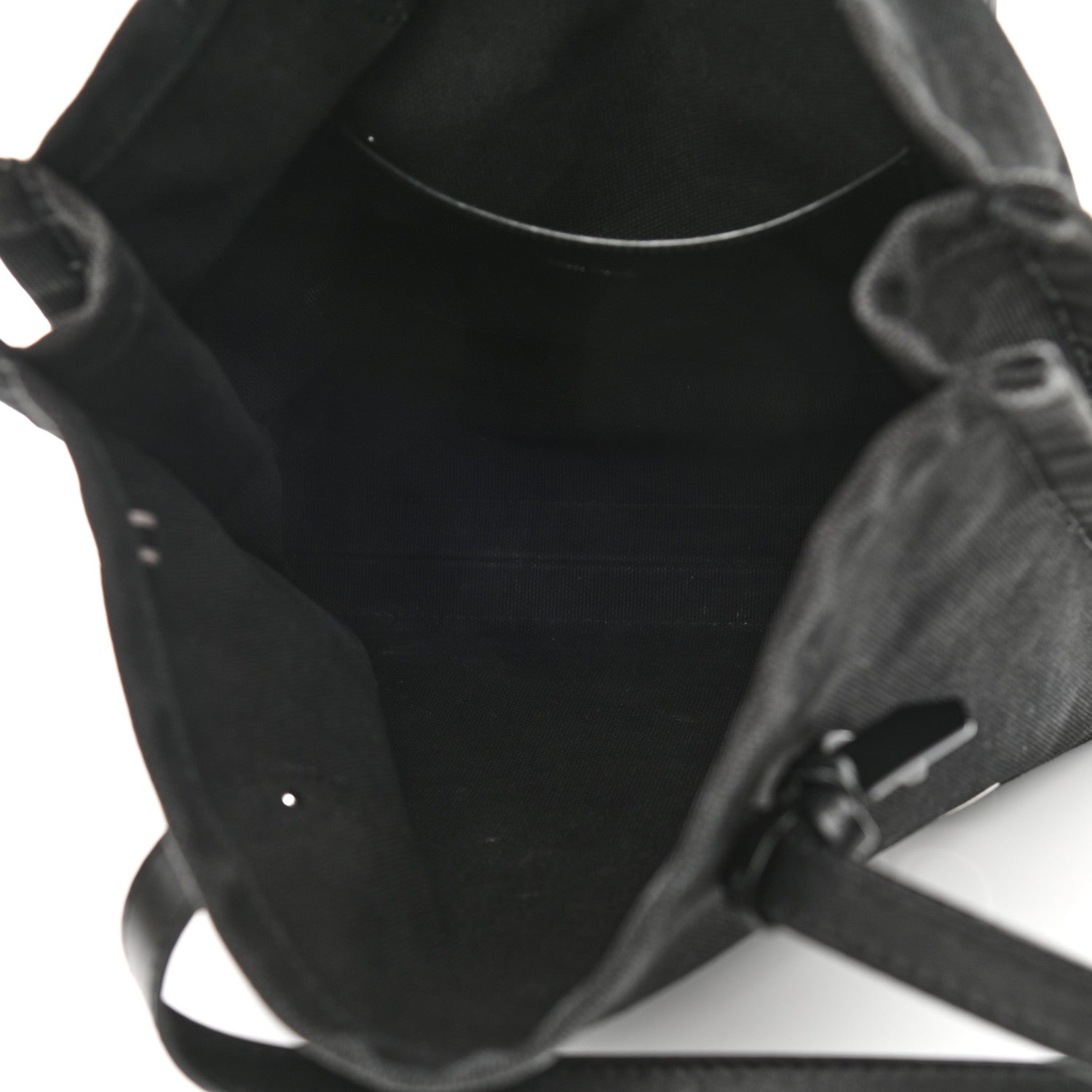 Jimmy Choo Canvas Logo Tote Black 5 of 11