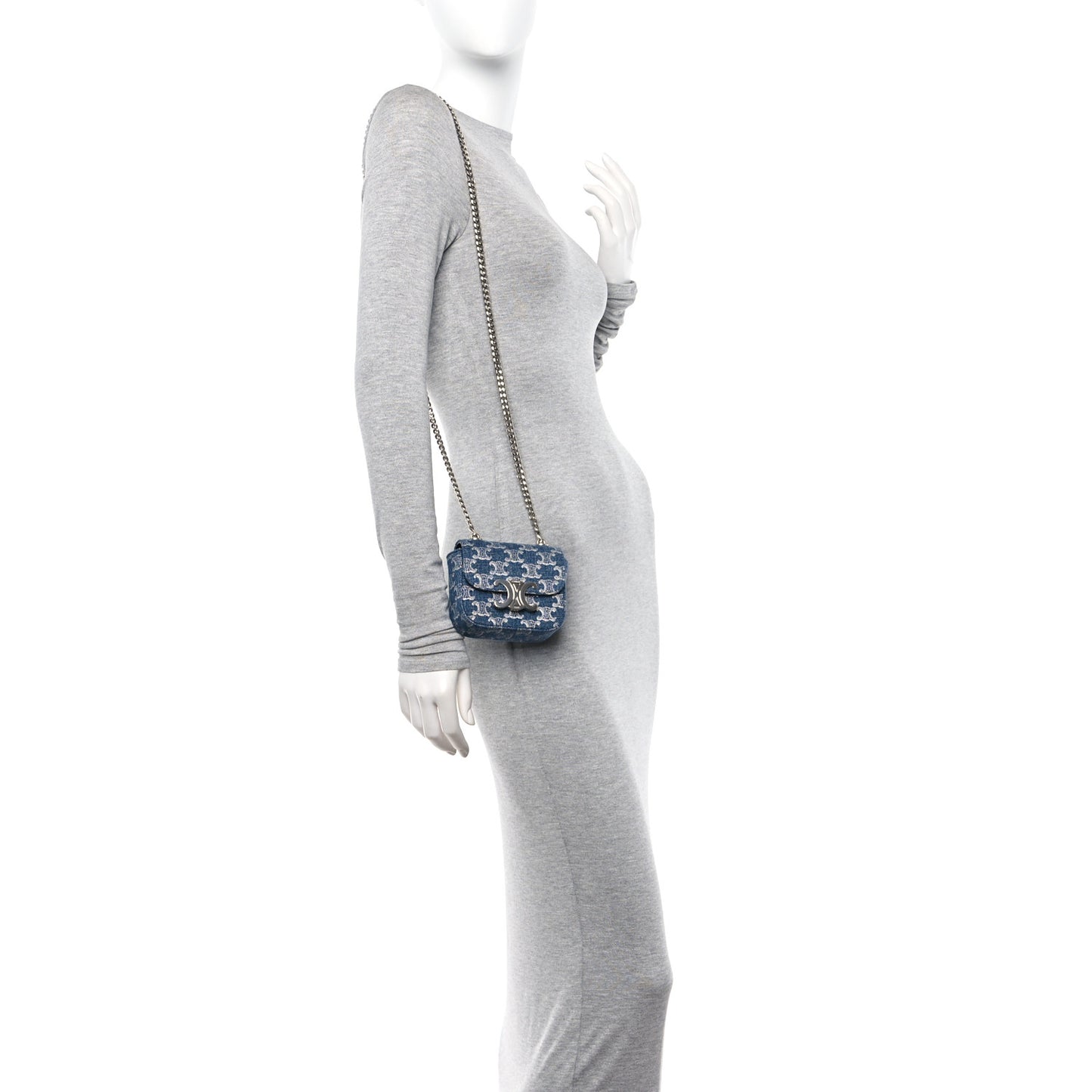 Denim Triomphe Mini Claude