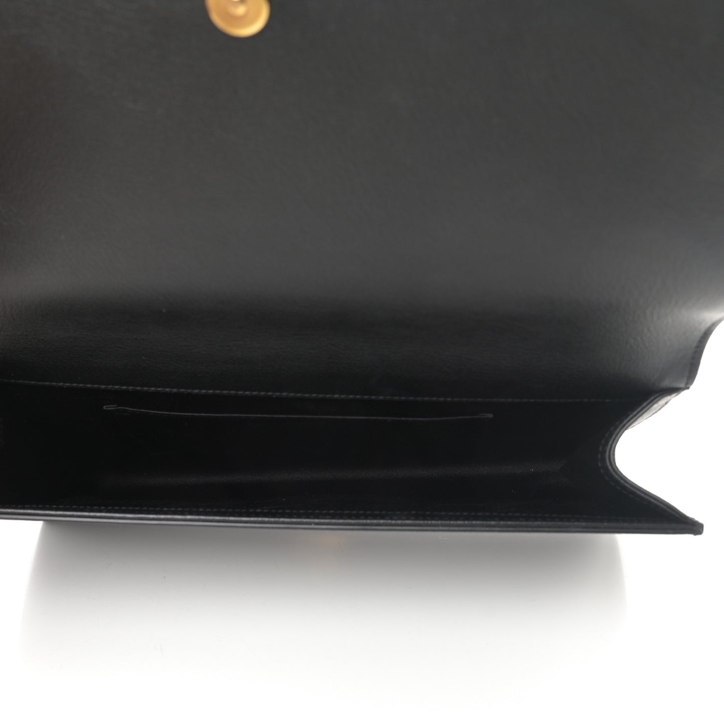 Calfskin Monogram Large Belle De Jour Clutch Black