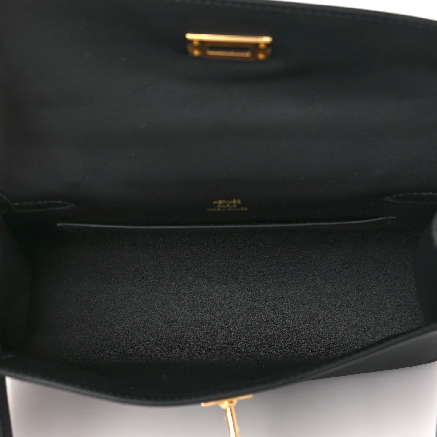 Swift Kelly Pochette Clutch Black