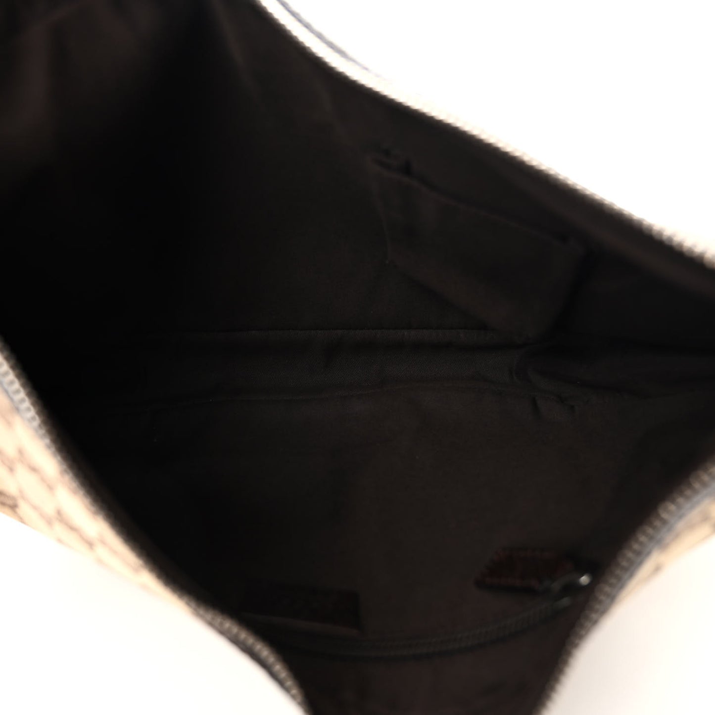 Monogram Medium Half Moon Hobo Dark Brown