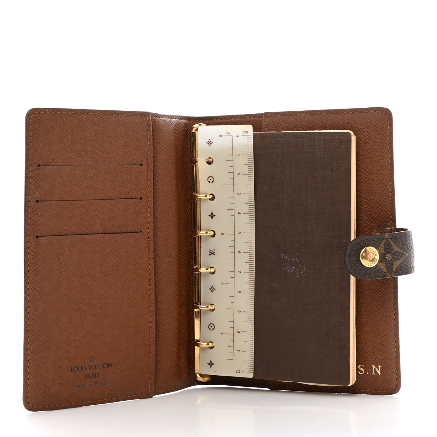 Monogram Small Ring Agenda Cover