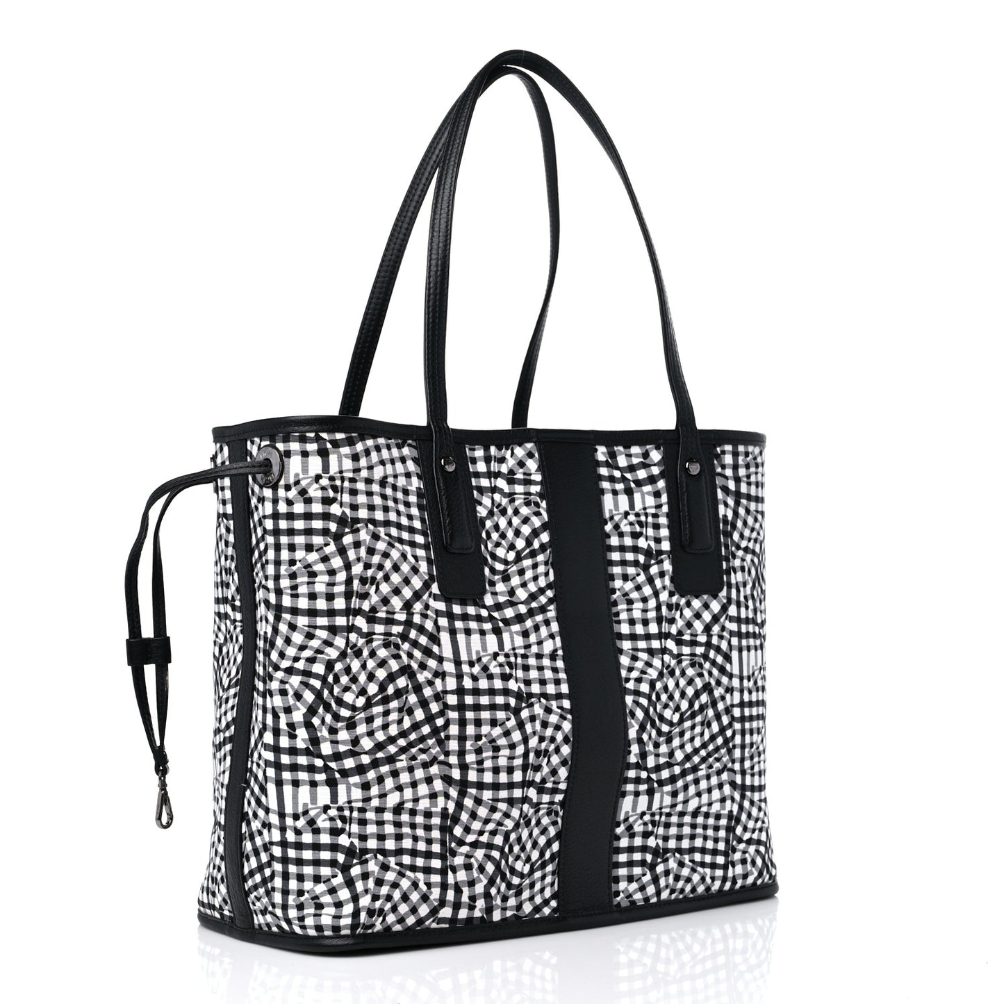Visetos Medium Liz Reversible Shopper Tote Black